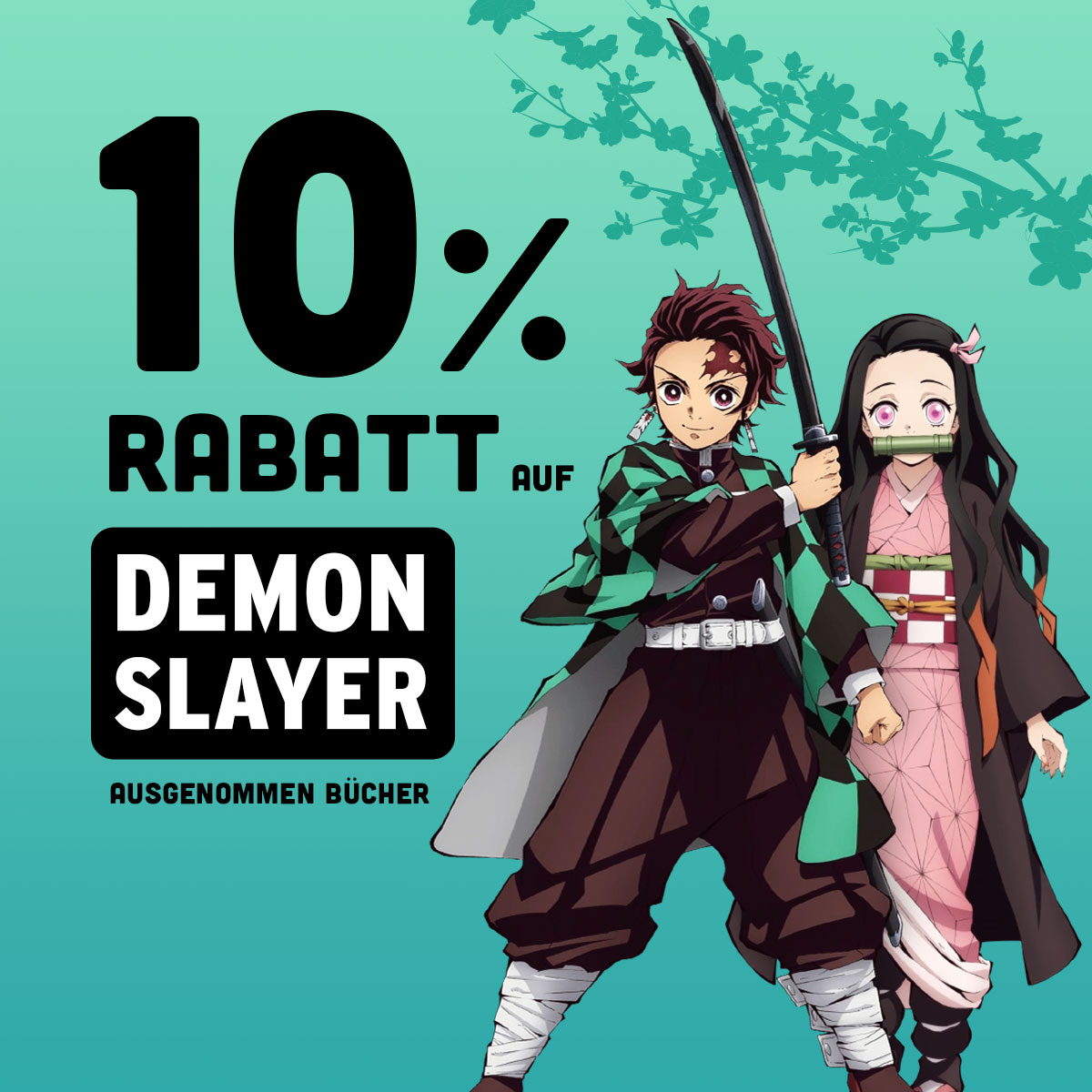 10% Rabatt auf Demon Slayer