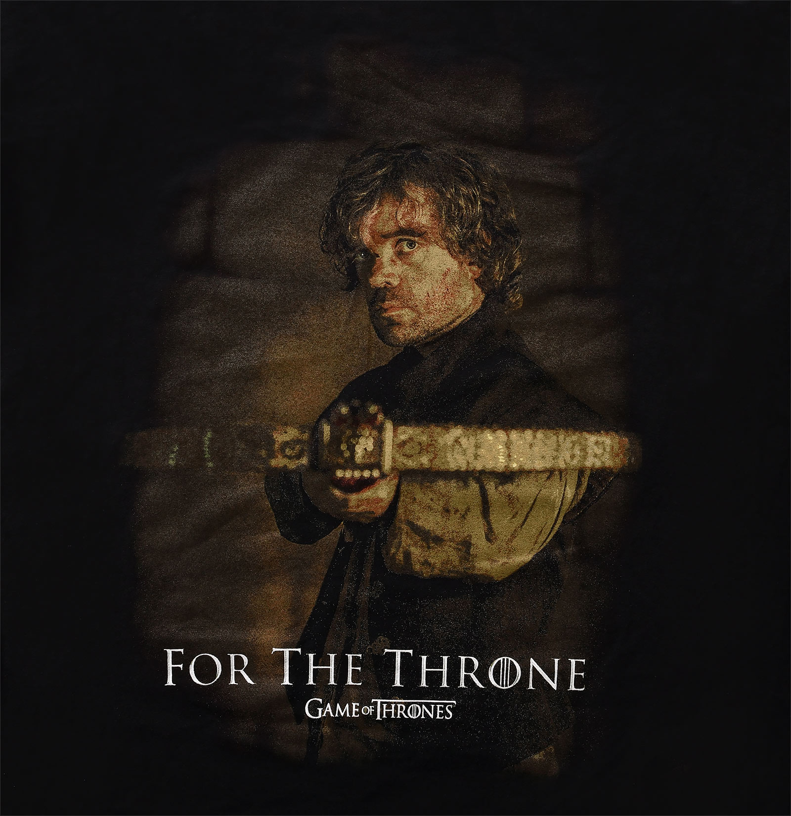 Game of Thrones - Tyrion Kruisboog T-shirt Zwart