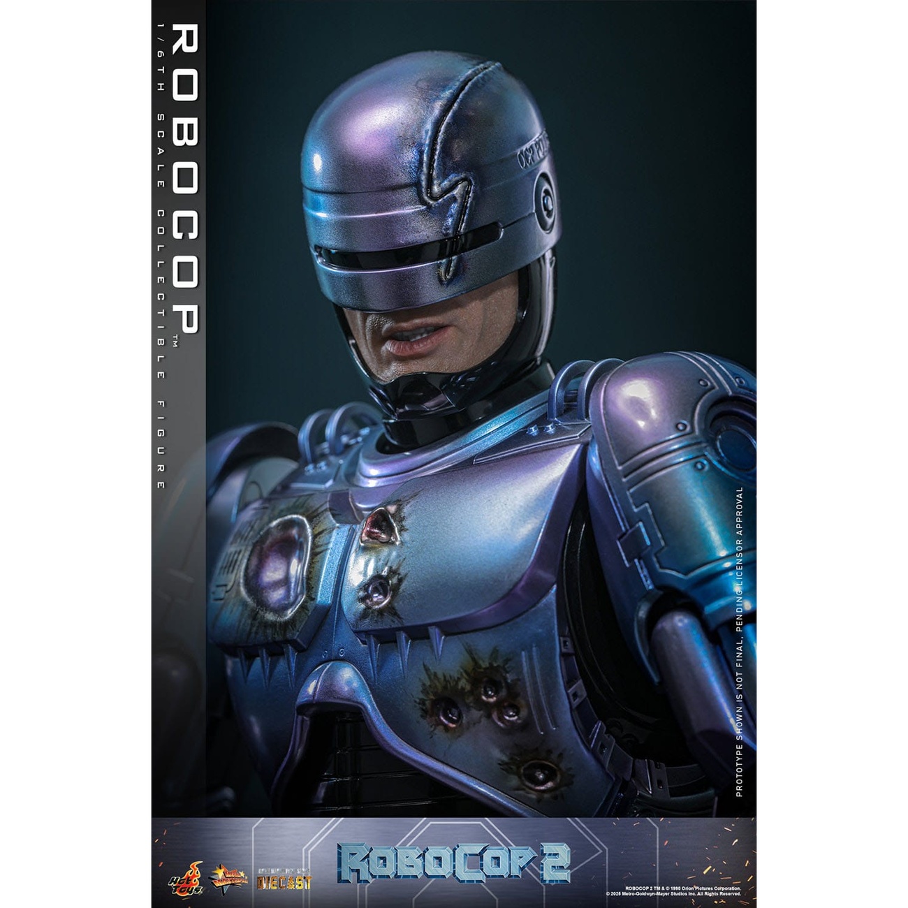 RoboCop Masterpiece action figure diecast 1:6 - RoboCop 2