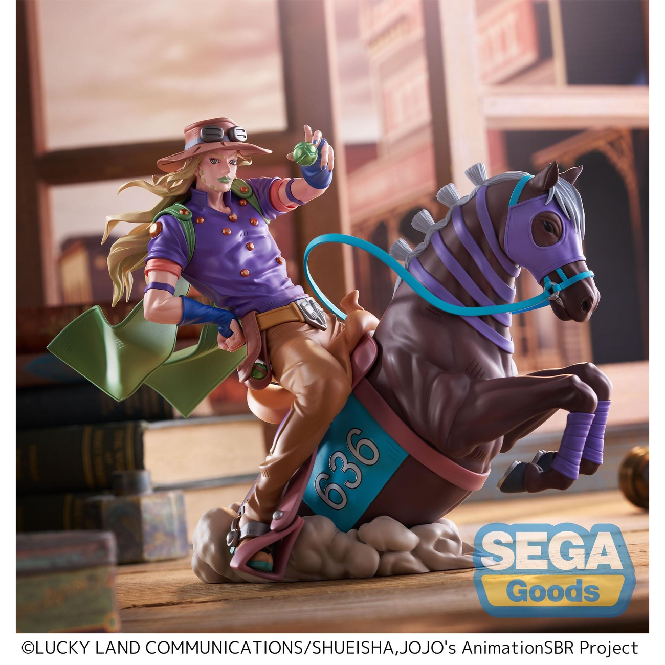 JoJo's Bizarre Adventure - Figura Gyro Zeppeli Xross Link