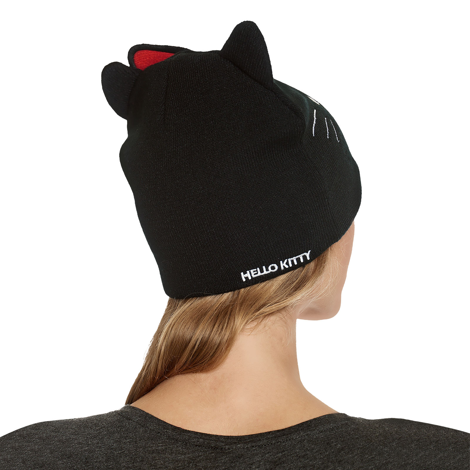 Hello Kitty Beanie with Ears and Bow