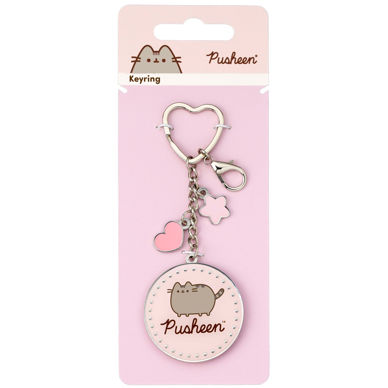 Porte-clés Pusheen Rose Name