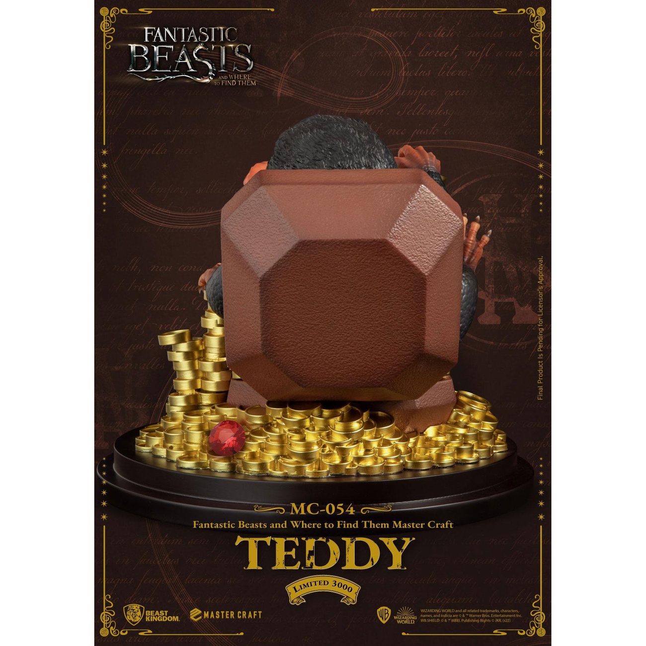 Fantastic Beasts Master Craft Beeld Teddy 21 cm