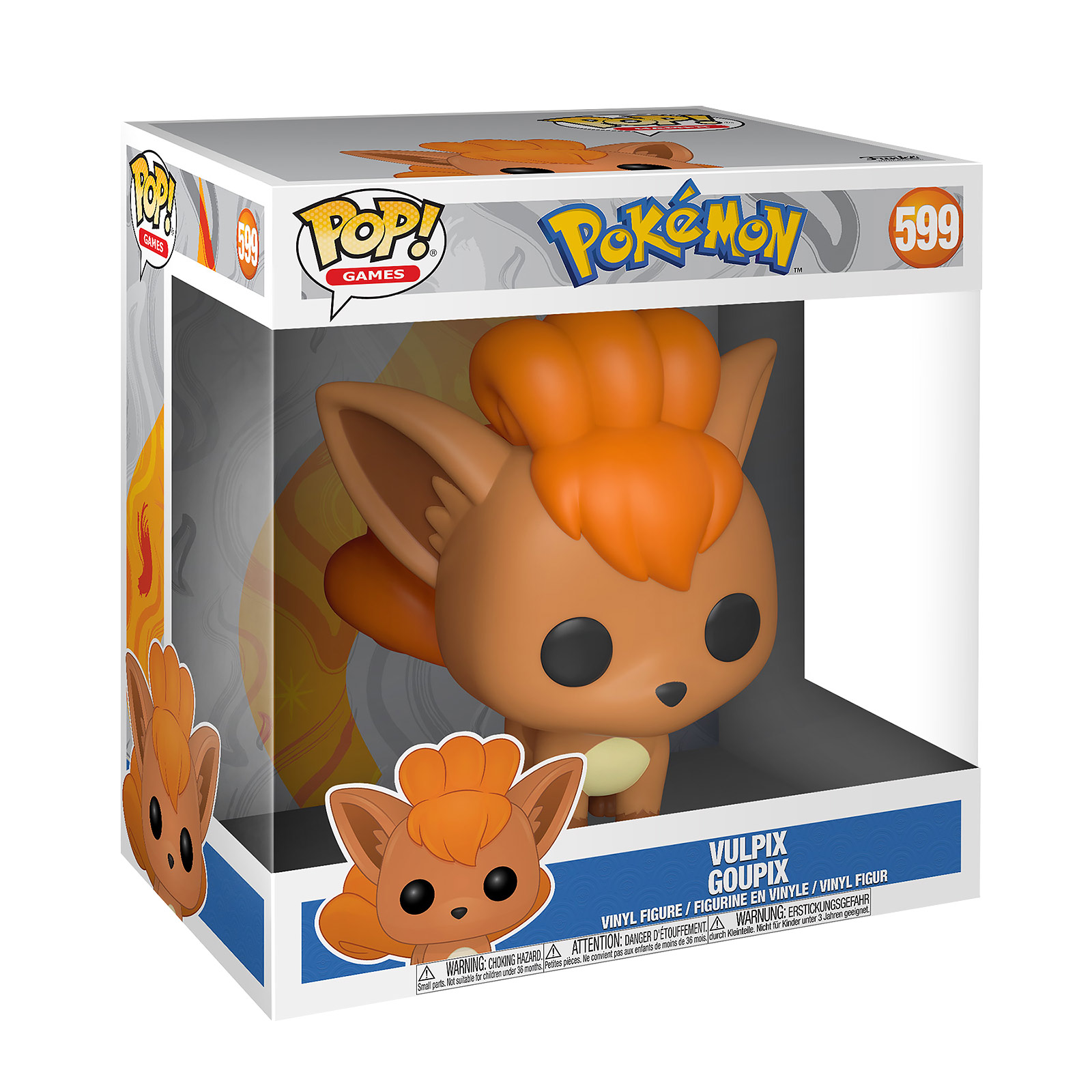 Pokémon - Vulpix Funko Pop Figuur 23 cm