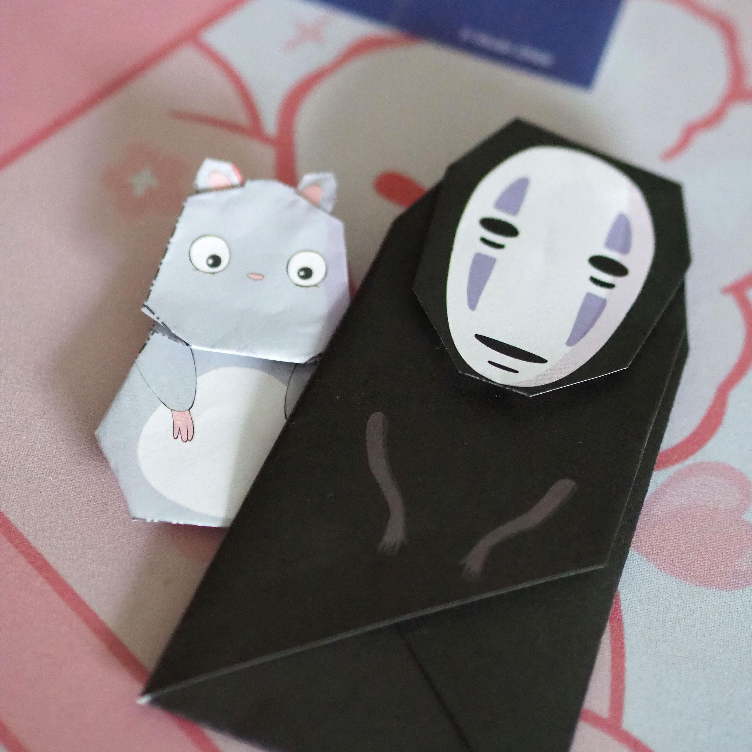 Spirited Away - No-Face and Chihiro Origami Set