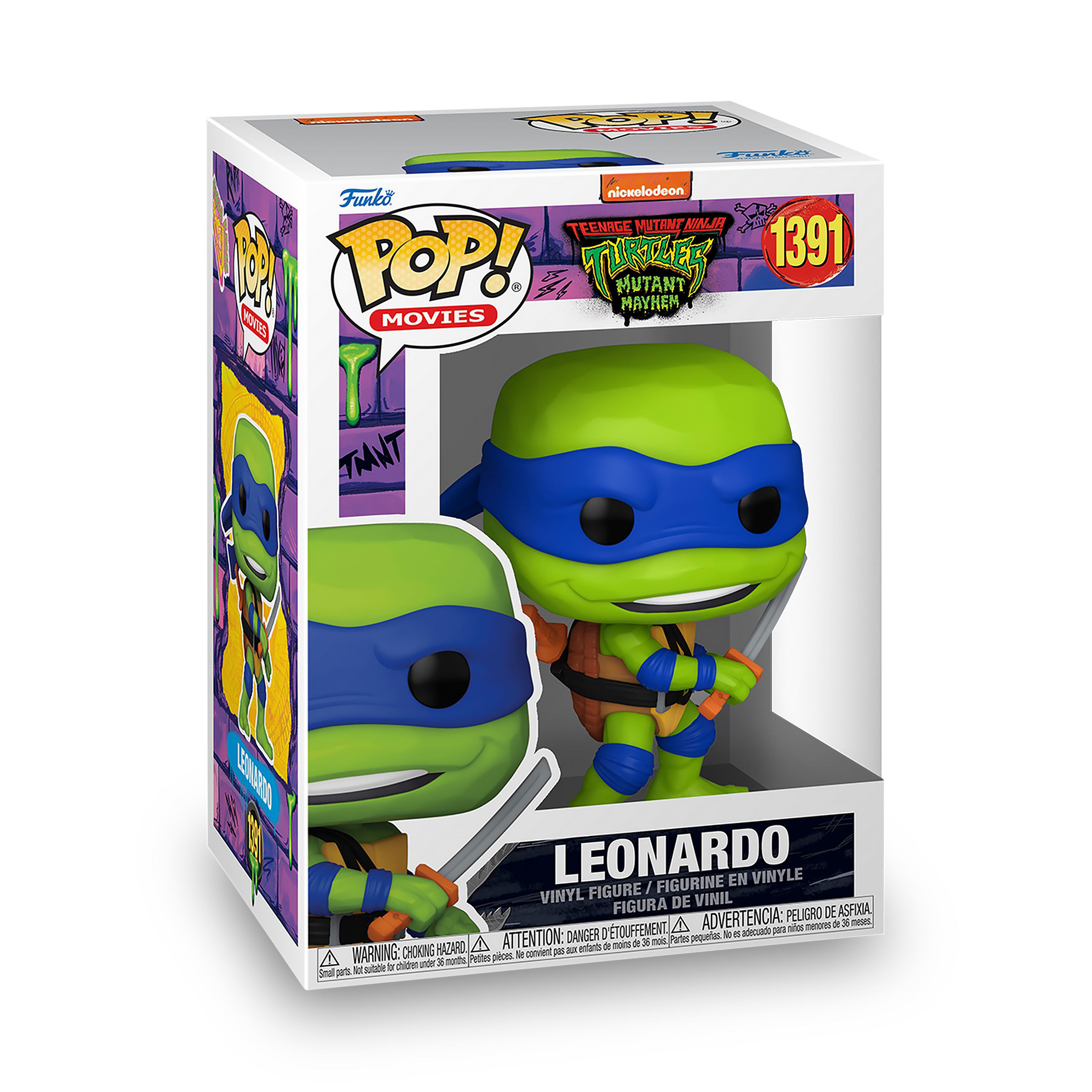 Leonardo Funko Pop Figur - Teenage Mutant Ninja Turtles: Mutant Mayhem