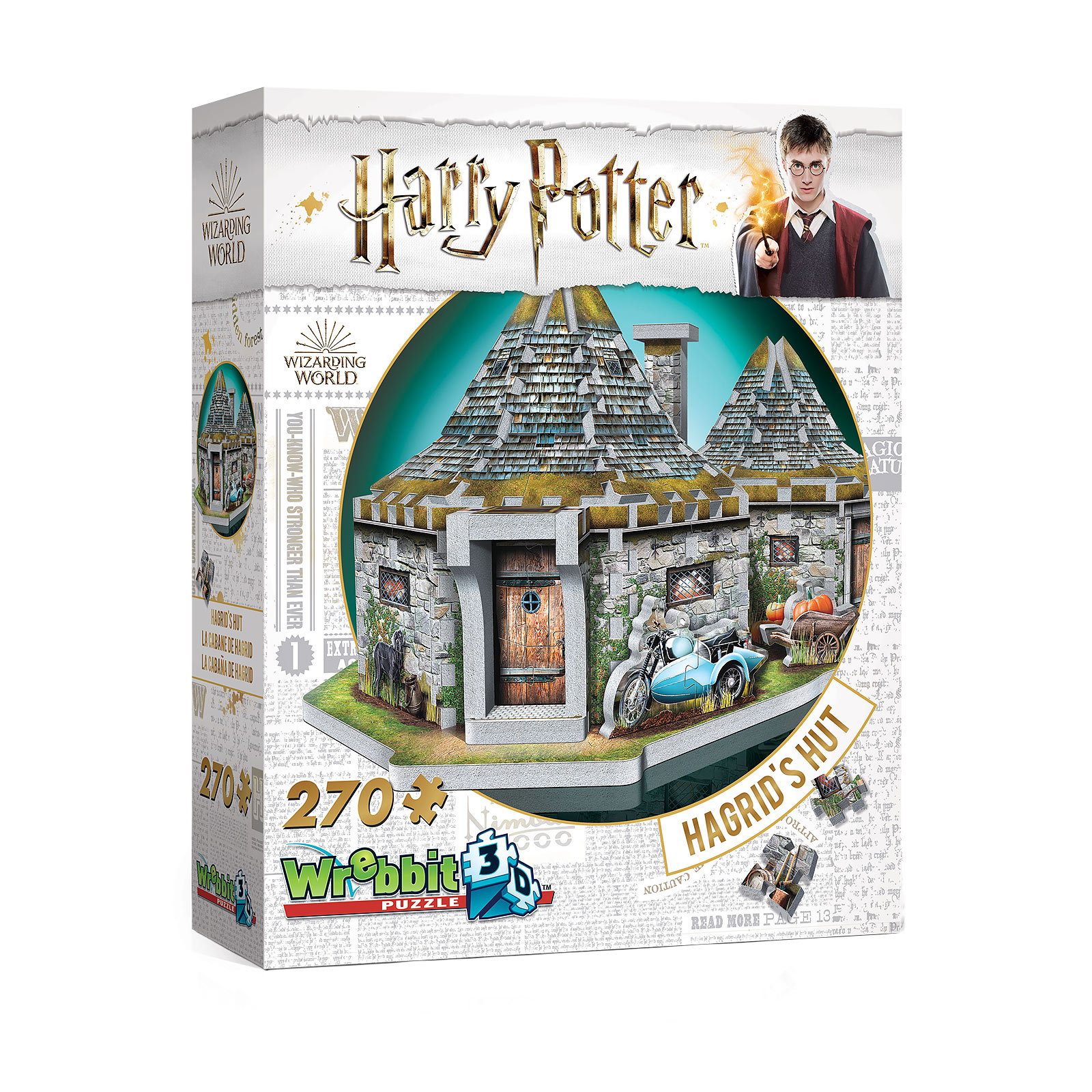 Harry Potter - Hagrids Hut 3D puzzel
