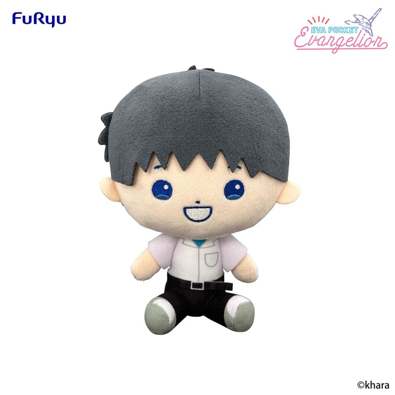 Neon Genesis Evangelion Eva Pocket Plüschfigur Shinji 17 cm
