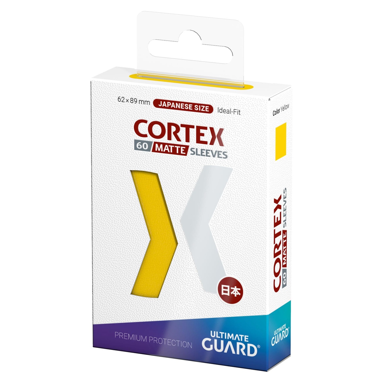 Ultimate Guard Bustine Cortex Opache Formato Giapponese (60) - Giallo