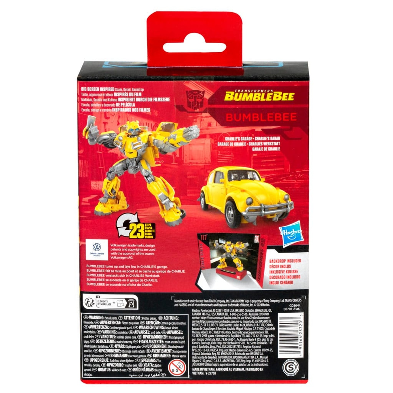 Transformers: Bumblebee Generations Studio Series Deluxe Class Actiefiguur Bumblebee 11 cm