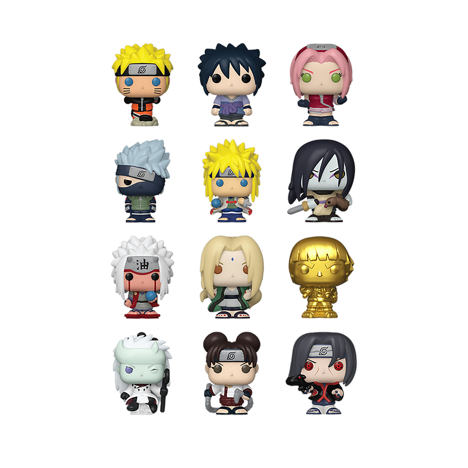 Naruto Shippuden - Mystery Bitty Pop Funko Figures Display E1093599