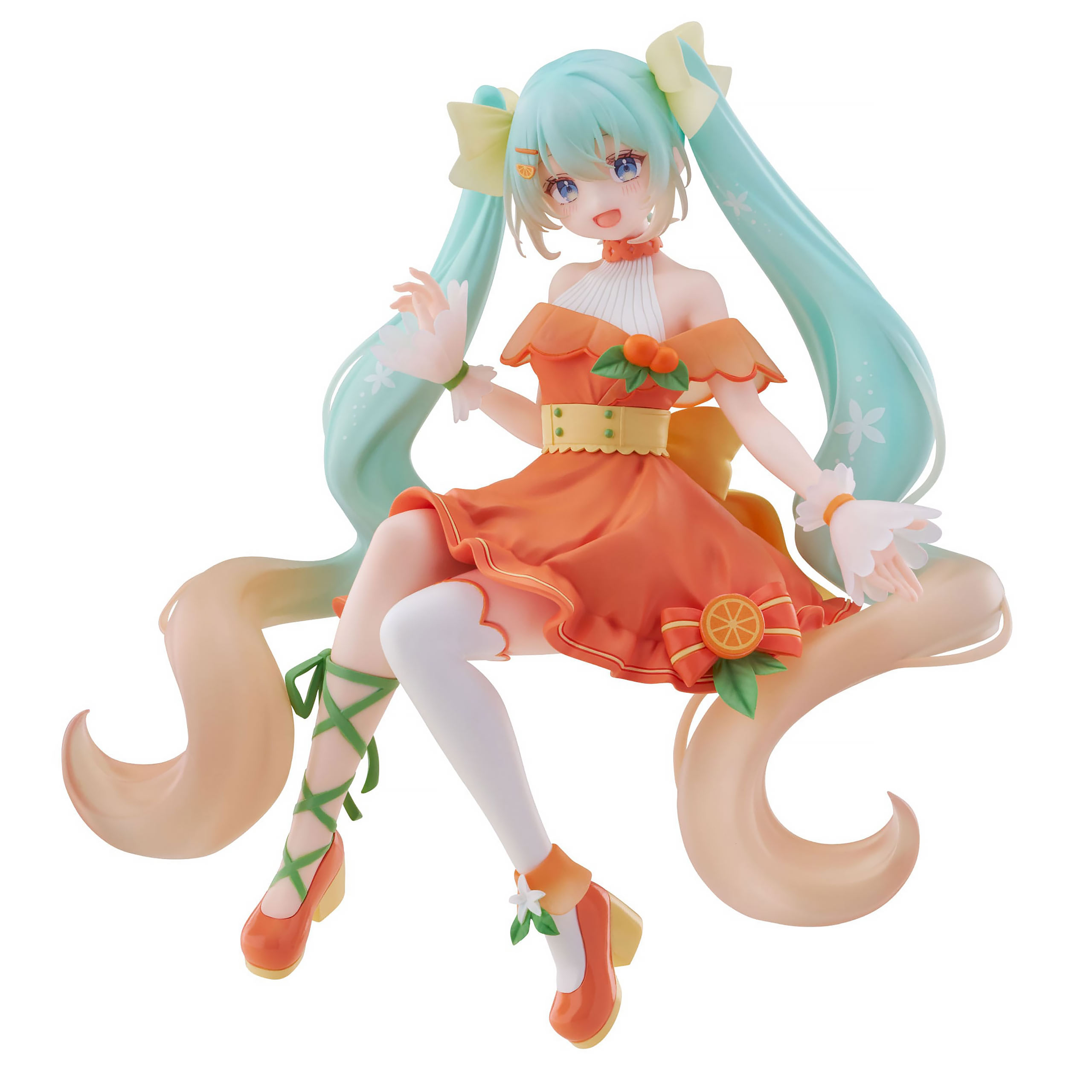Miku Citrus Noodle Stopper Figur - Hatsune Miku