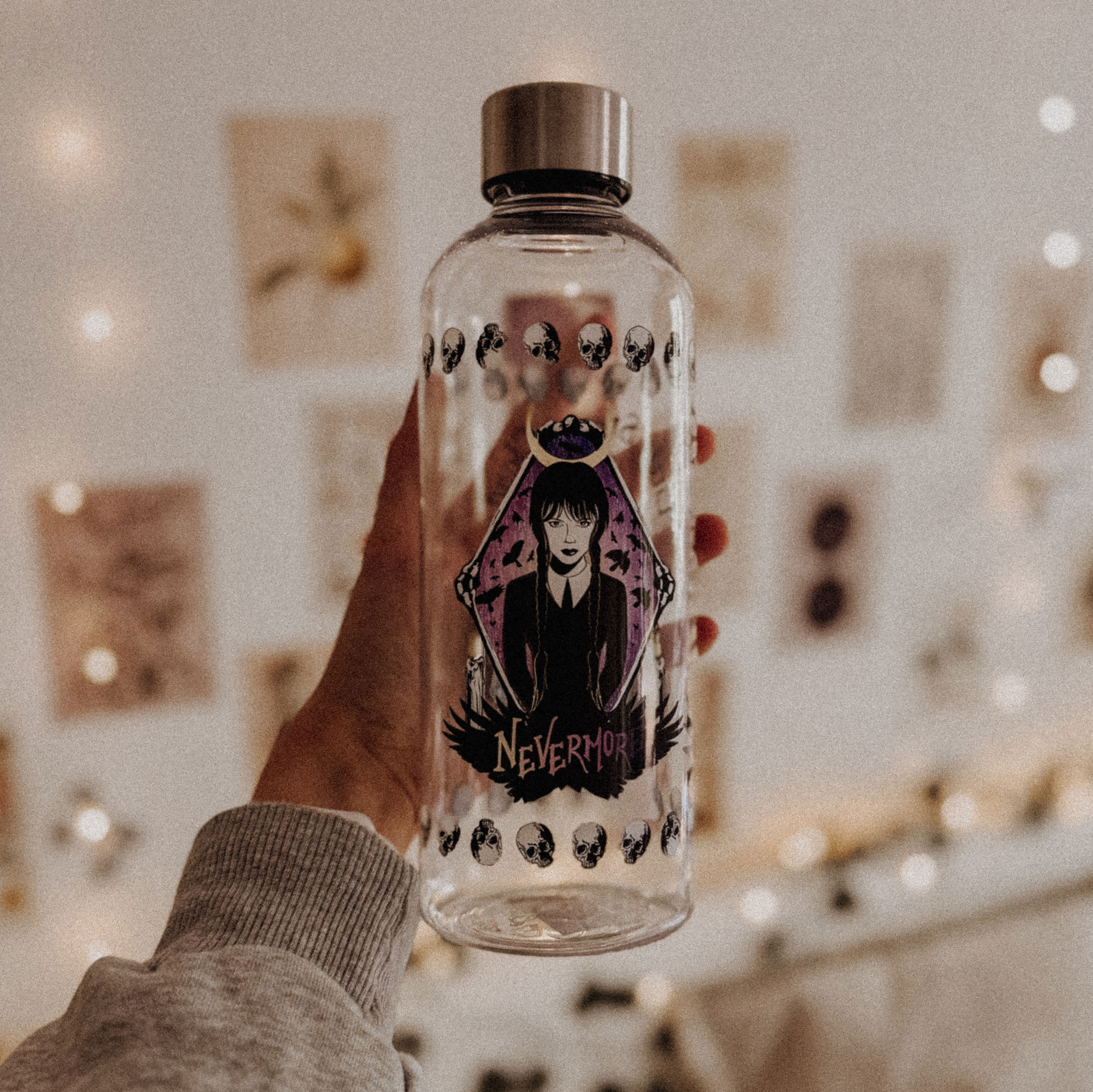 Mercredi - Nous Préférons Spooky Bouteille d'eau