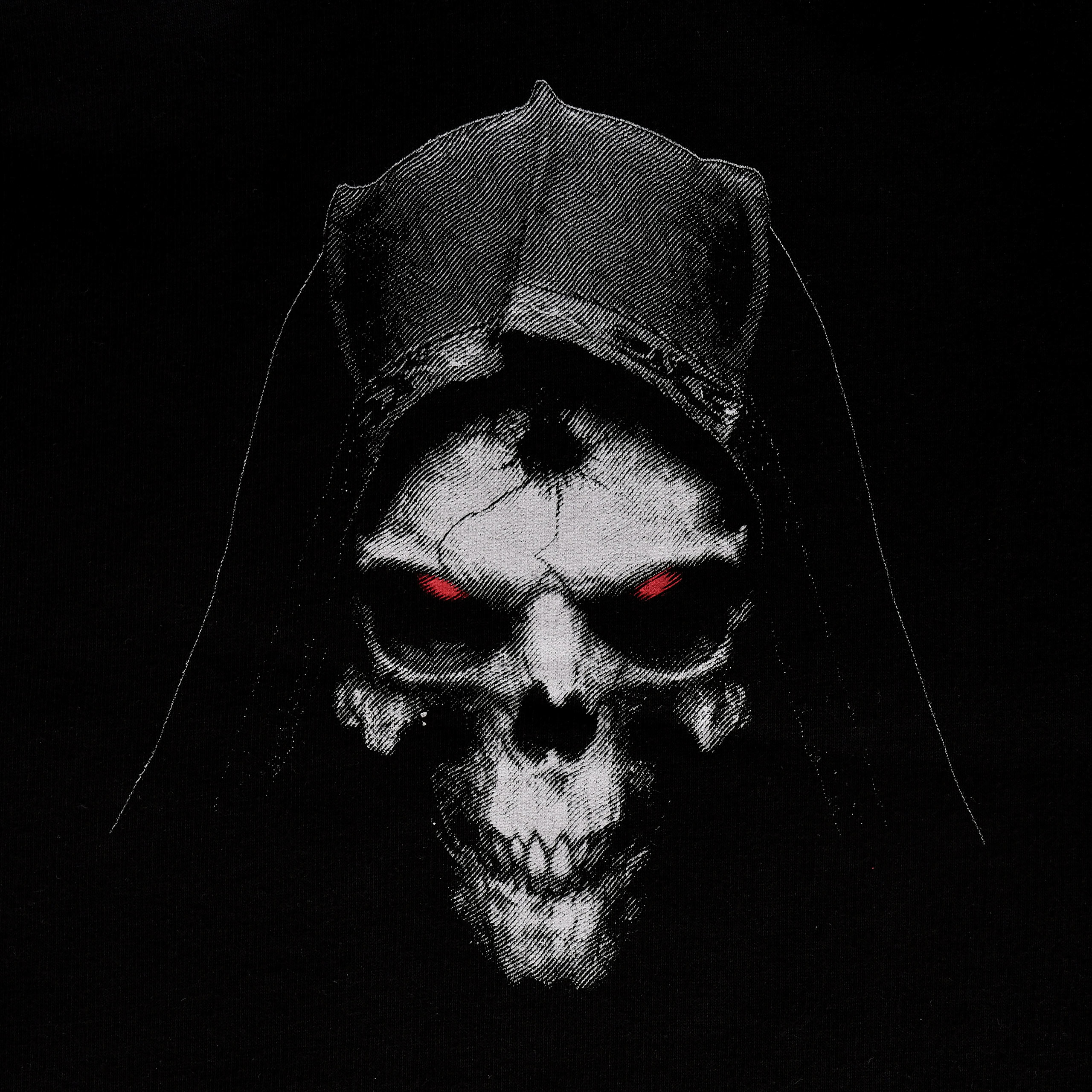 Diablo - T-Shirt Crâne Noir