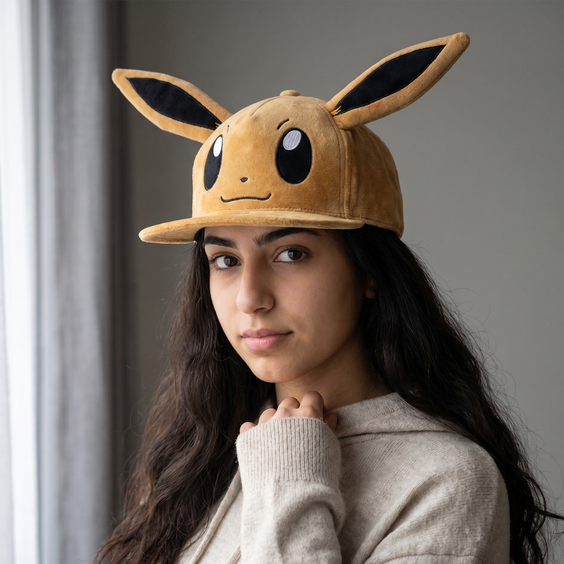 Pokemon - Evoli Plüsch Snapback Cap