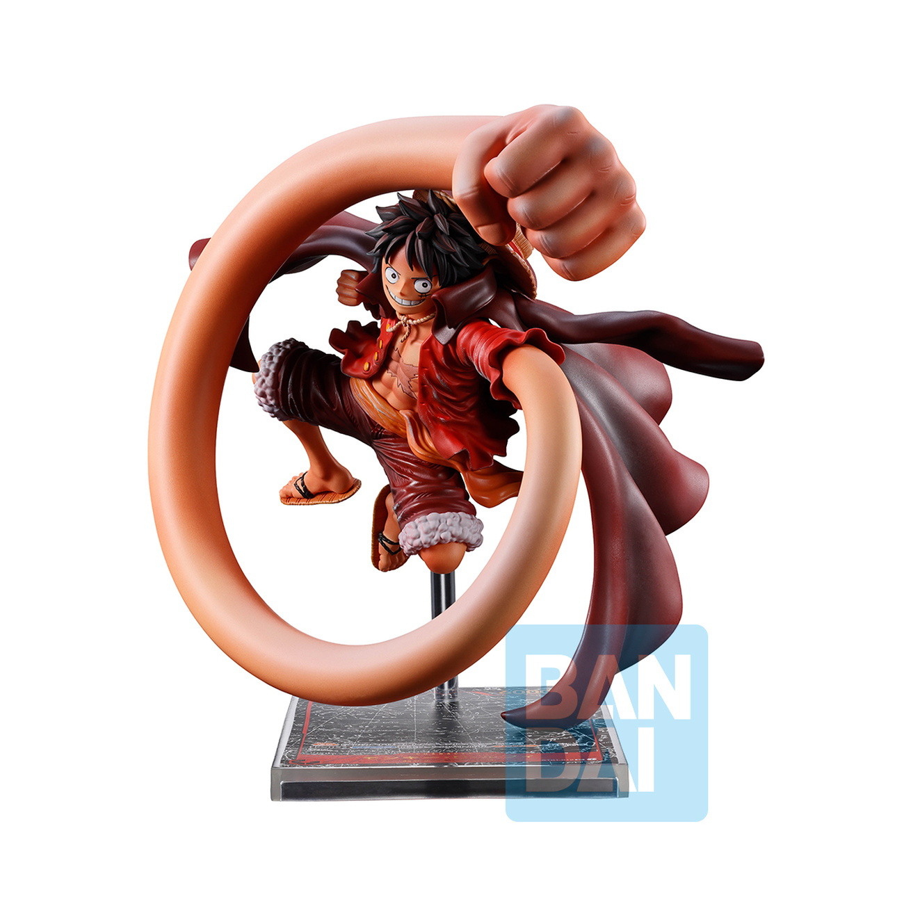 One Piece Card Game - Monkey D. Luffy Ichibansho Figur