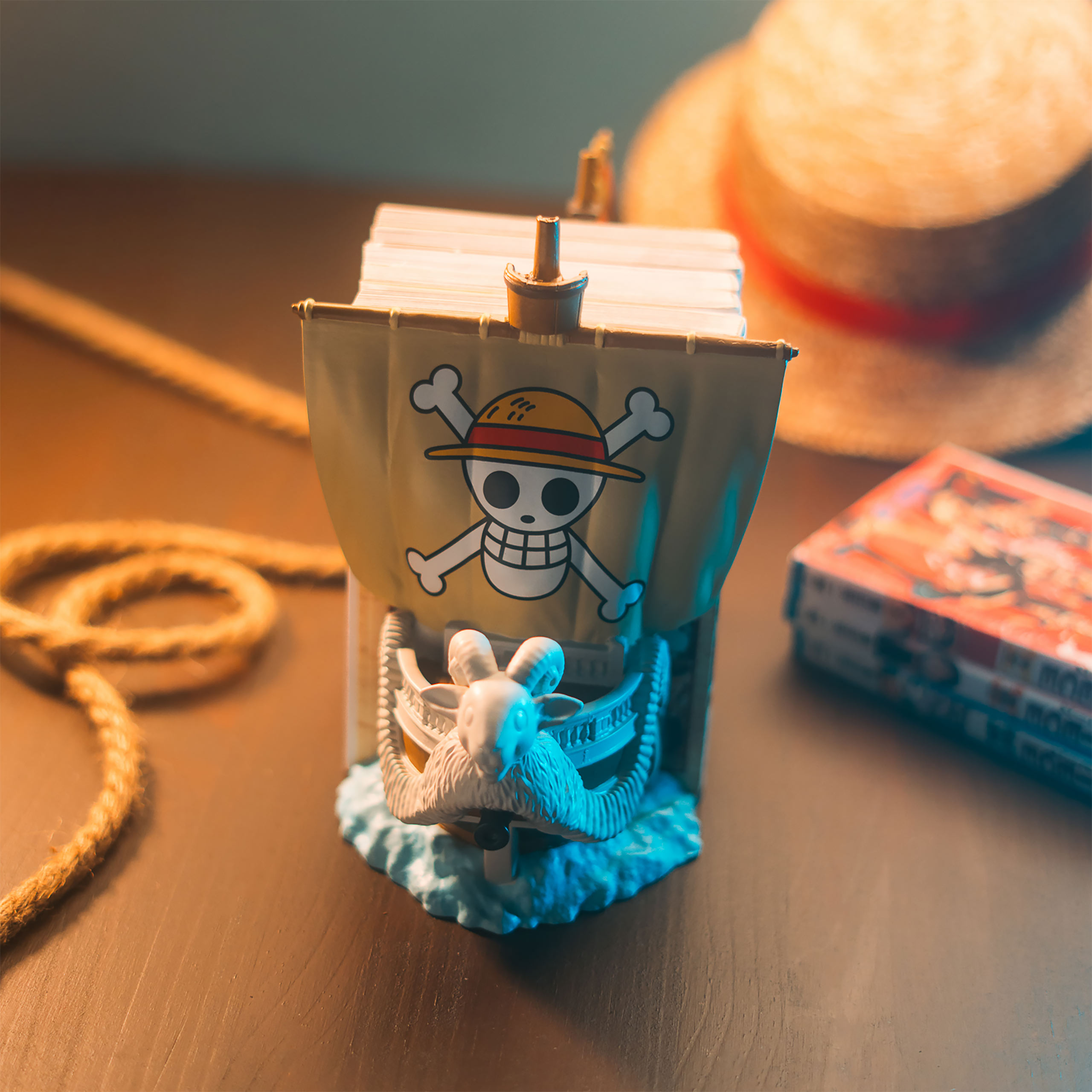 One Piece - Going Merry Boekensteunen