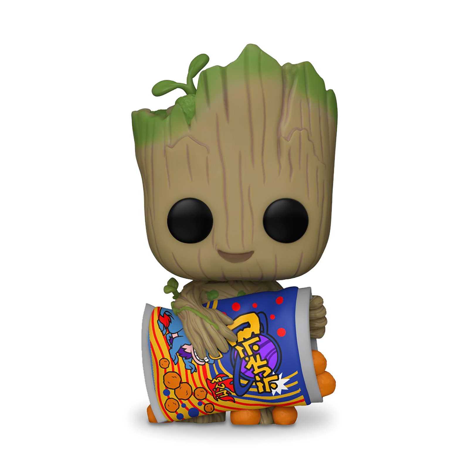 I Am Groot - Groot avec une boule de fromage Figurine Funko Pop à tête branlante
