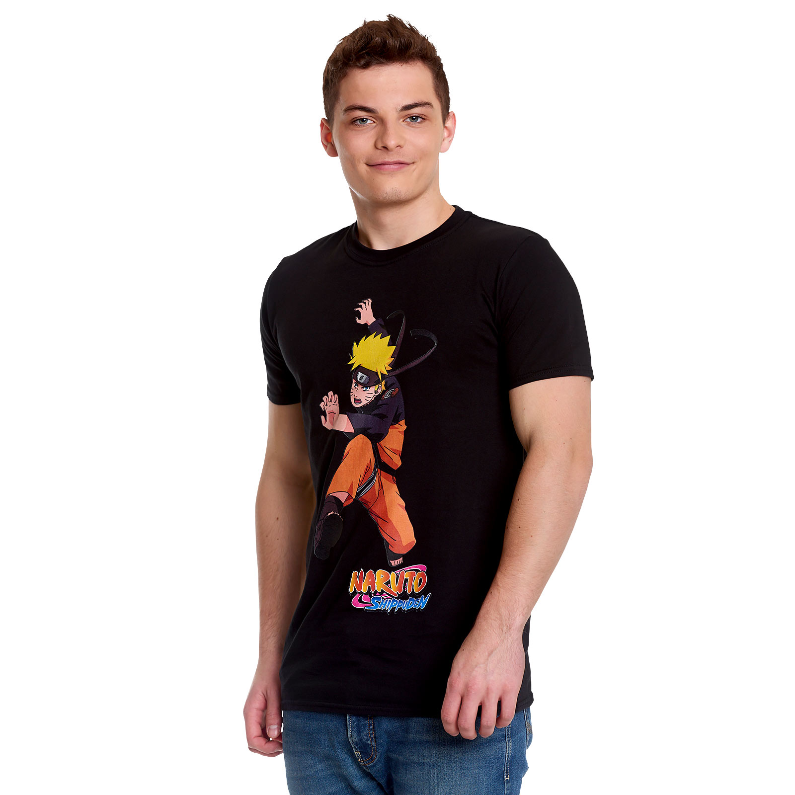 T-Shirt Naruto Character noir