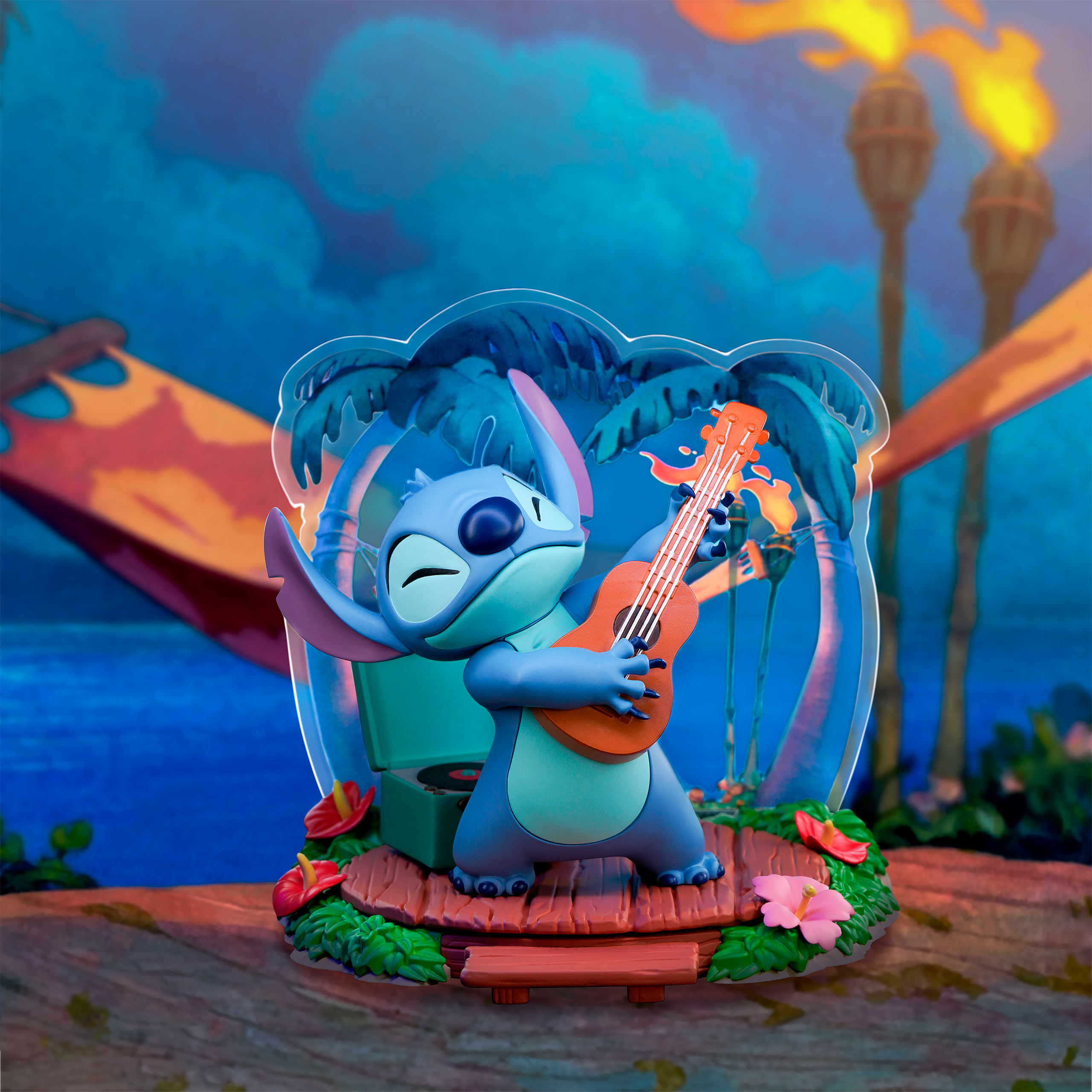 Stitch Guitar Figure - Lilo & Stitch