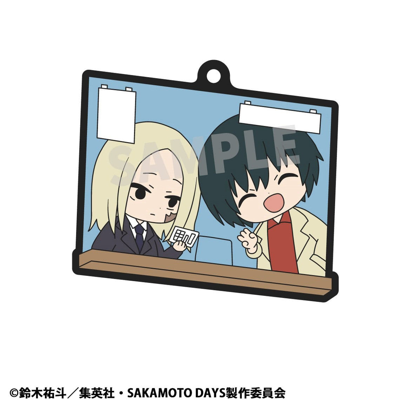 Sakamoto Days Rubber Mascot Buddycolle portachiavi in gomma Vol. 2 7 cm assortimento (6)