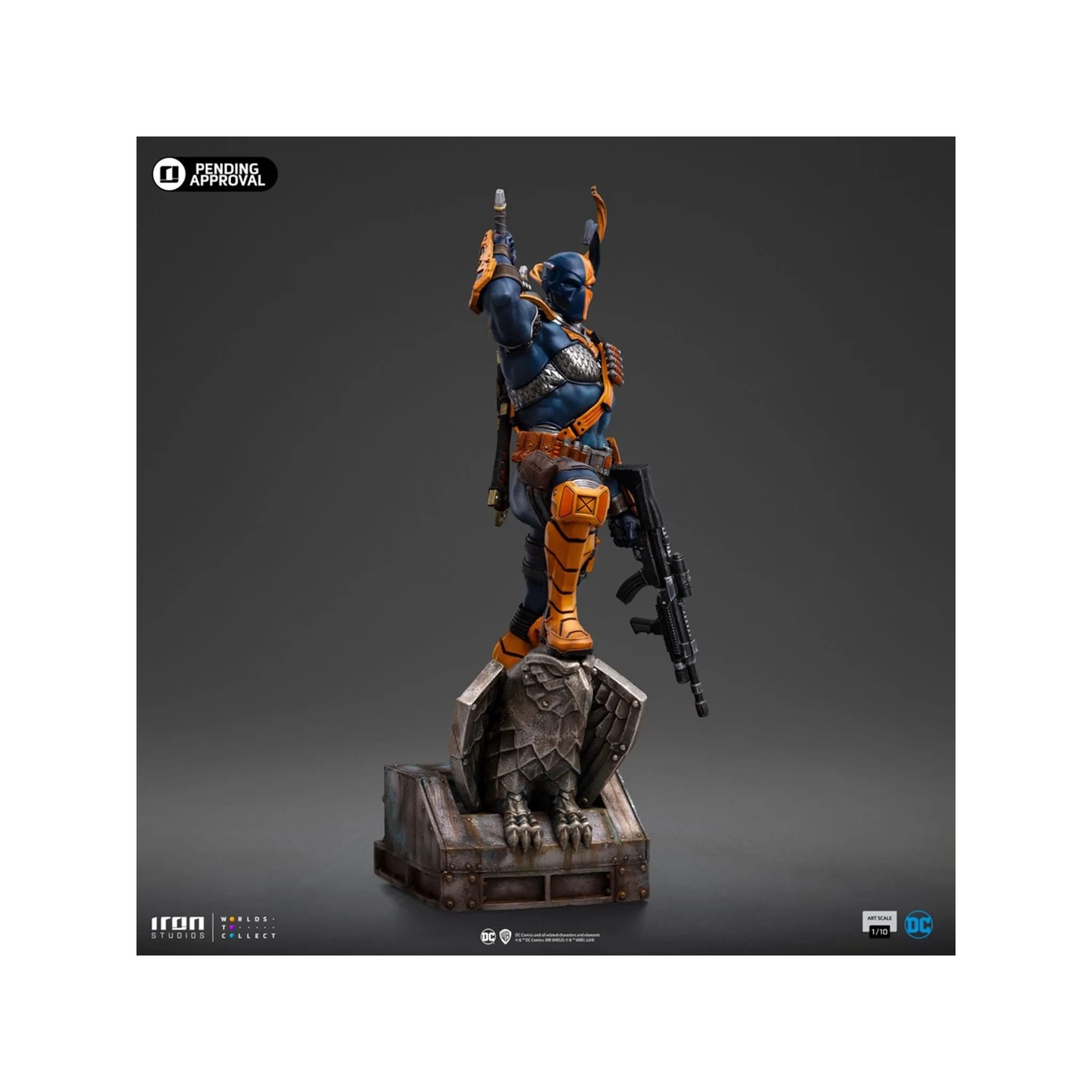 DC Comics Series nr 9 1/10-skala staty Deathstroke 26 cm