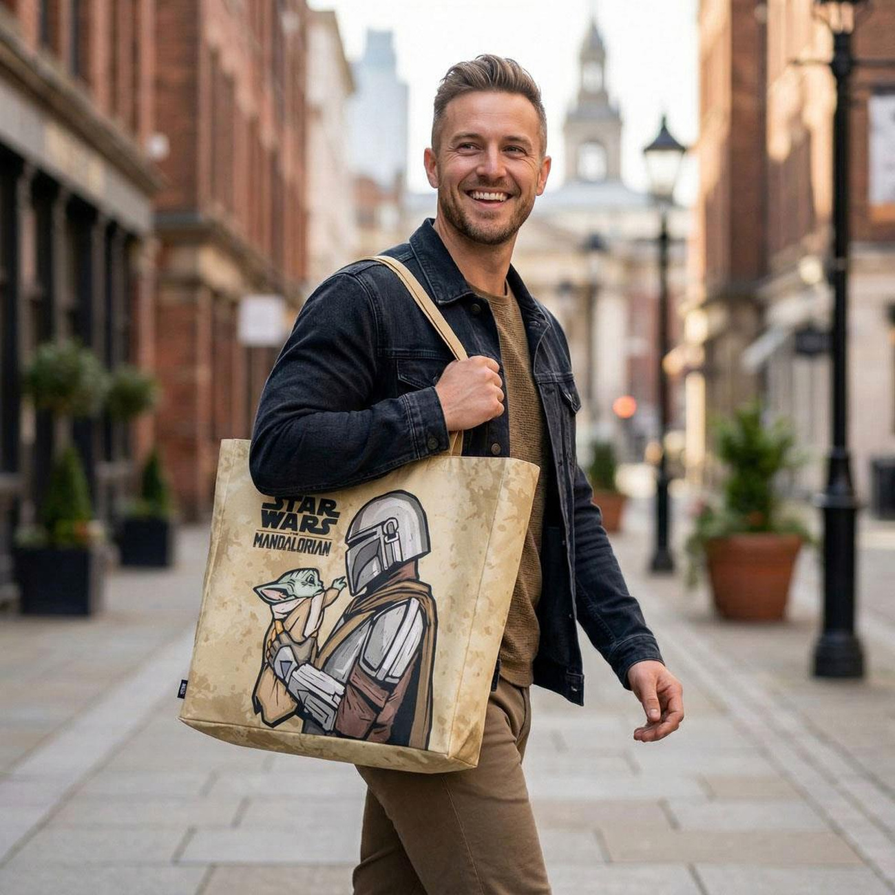 Shopper Grogu e Mando - Star Wars The Mandalorian & Grogu