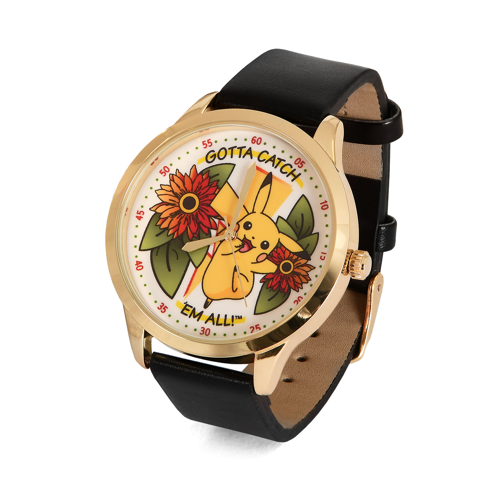 Pokemon - Pikachu Flowers Armbanduhr