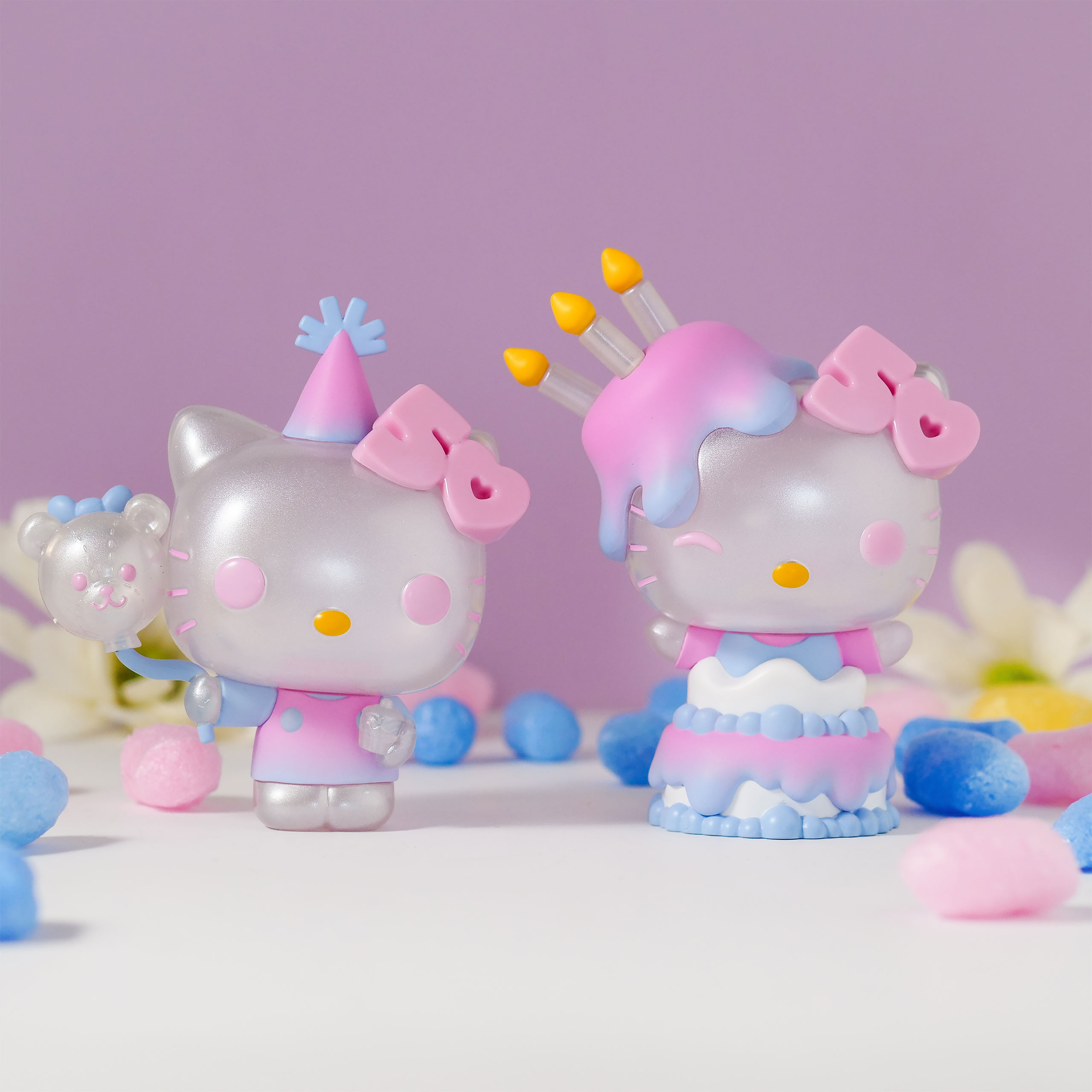 Figurine Funko Pop Hello Kitty avec Gâteau 50ème Anniversaire