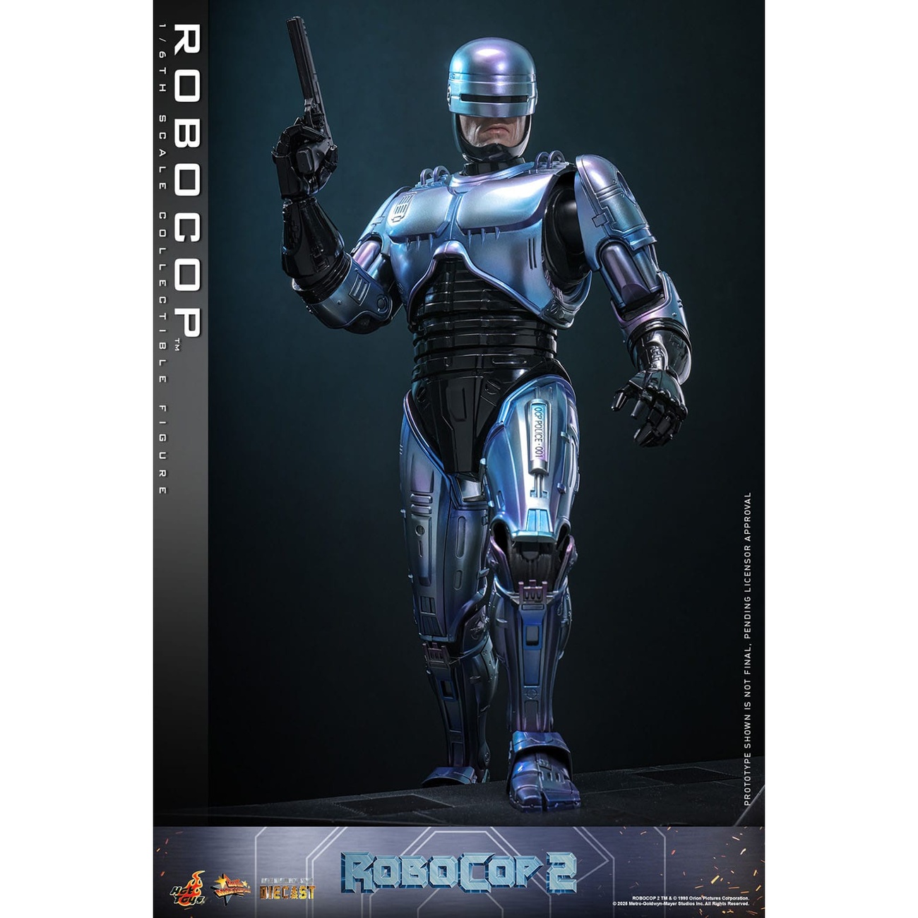 RoboCop Masterpiece action figure diecast 1:6 - RoboCop 2