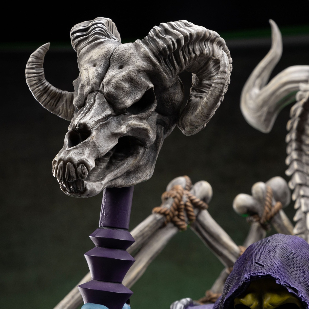 Masters of the Universe Estatua Prime Scale 1/3 Skeletor 10th Anniversary Ver. 67 cm