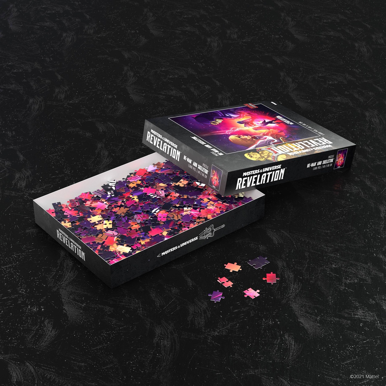 Masters of the Universe: Revelation™ Puzzel He-Man™ en Skeletor™ (1000 stukjes)