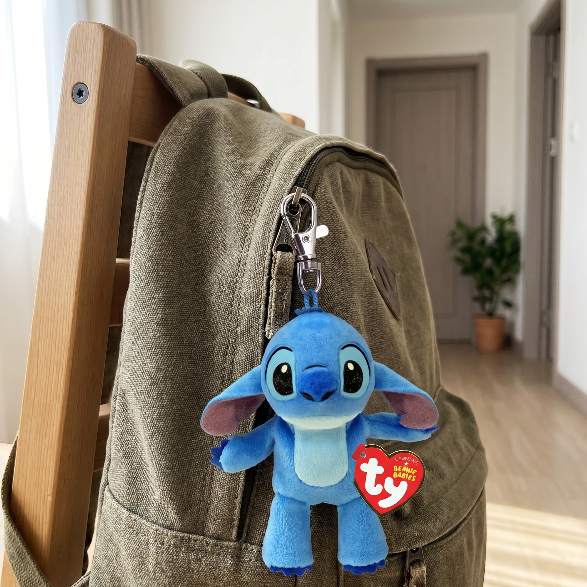 Stitch Plush Keychain - Lilo & Stitch