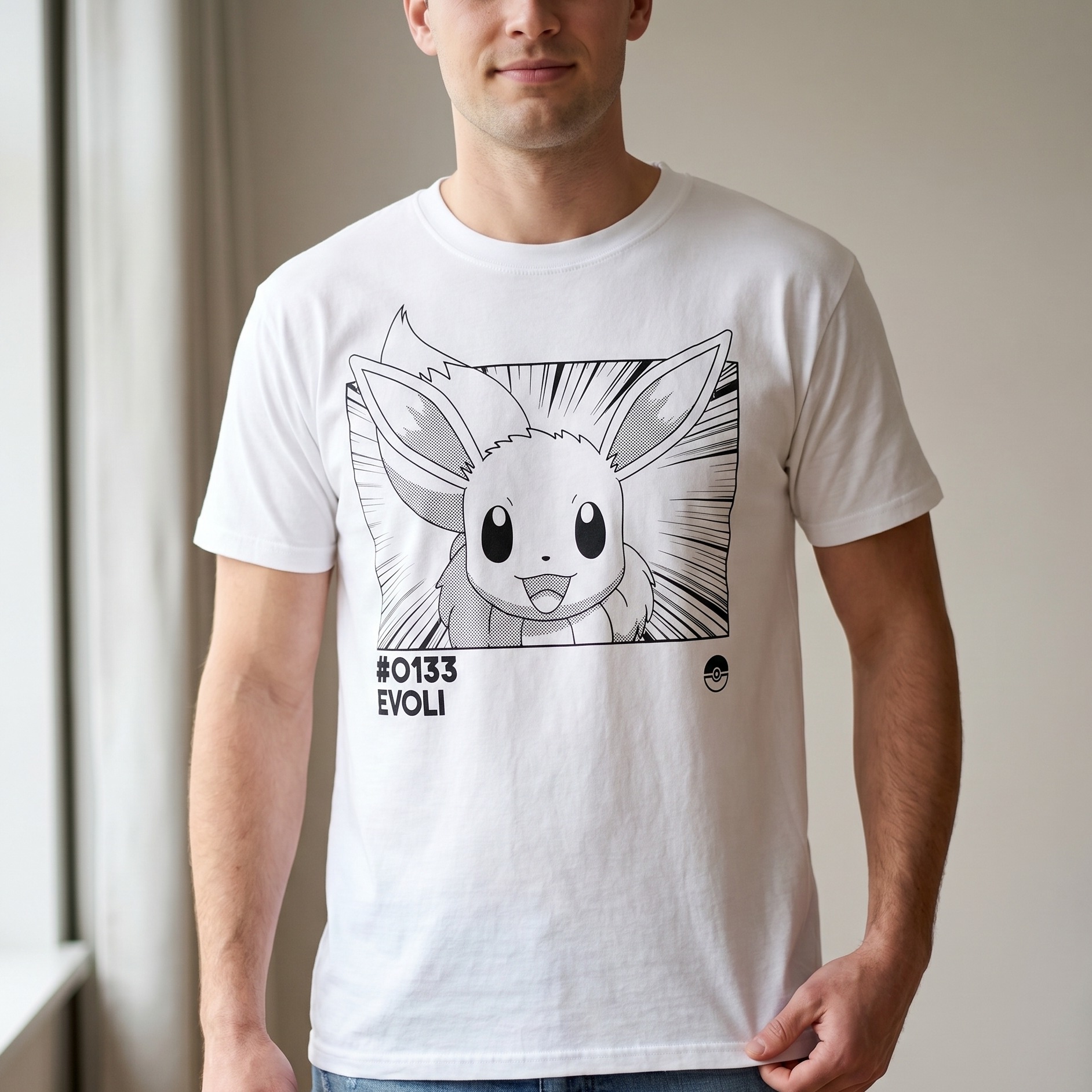 Pokémon - koszulka Eevee