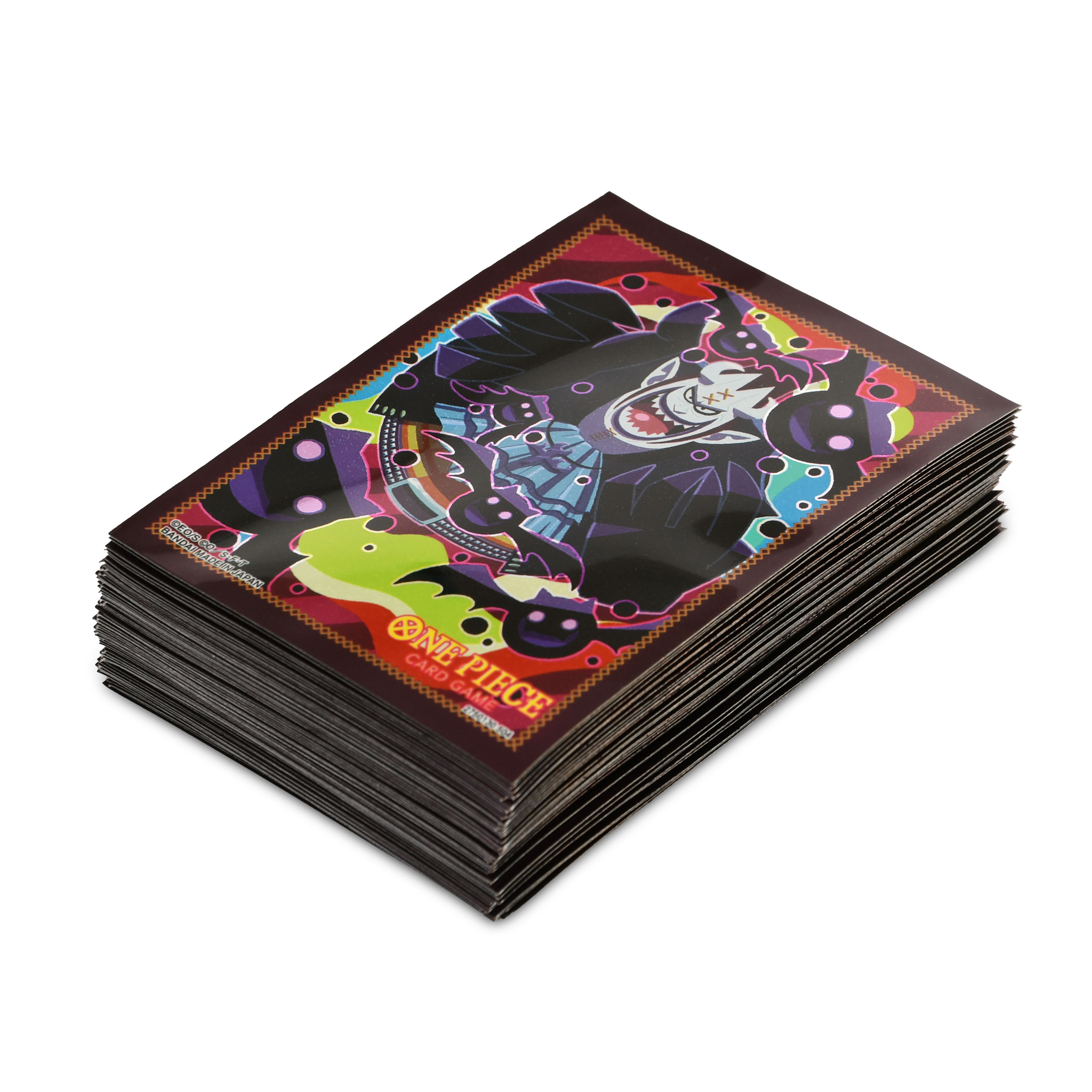 Jeu de Cartes One Piece - Manches Officielles Gecko Moria 8 Manches de Cartes