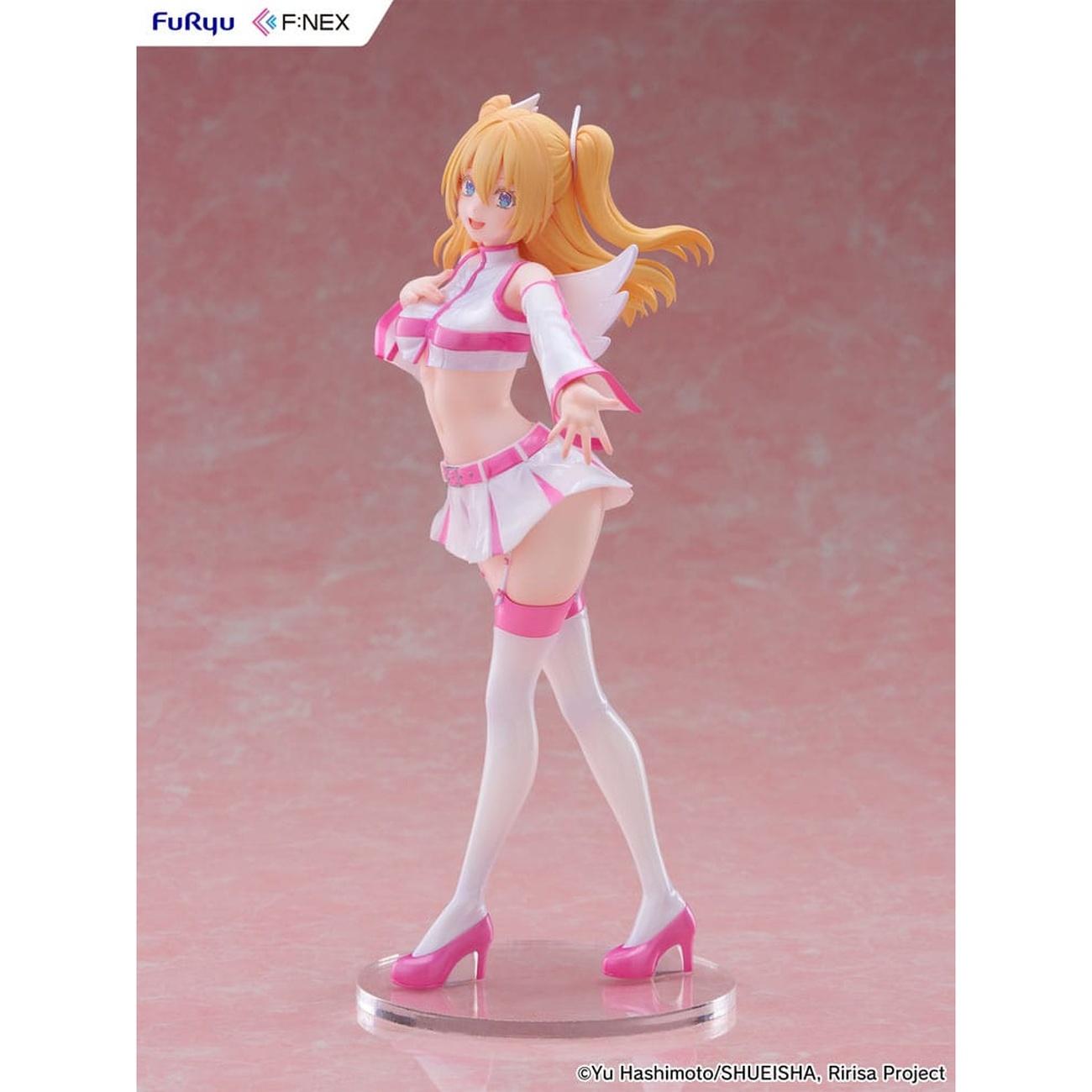 2.5 Dimensional Seduction F:Nex Estatua PVC 1/7 Liliel Angel Paratroopers Lilysa 23 cm