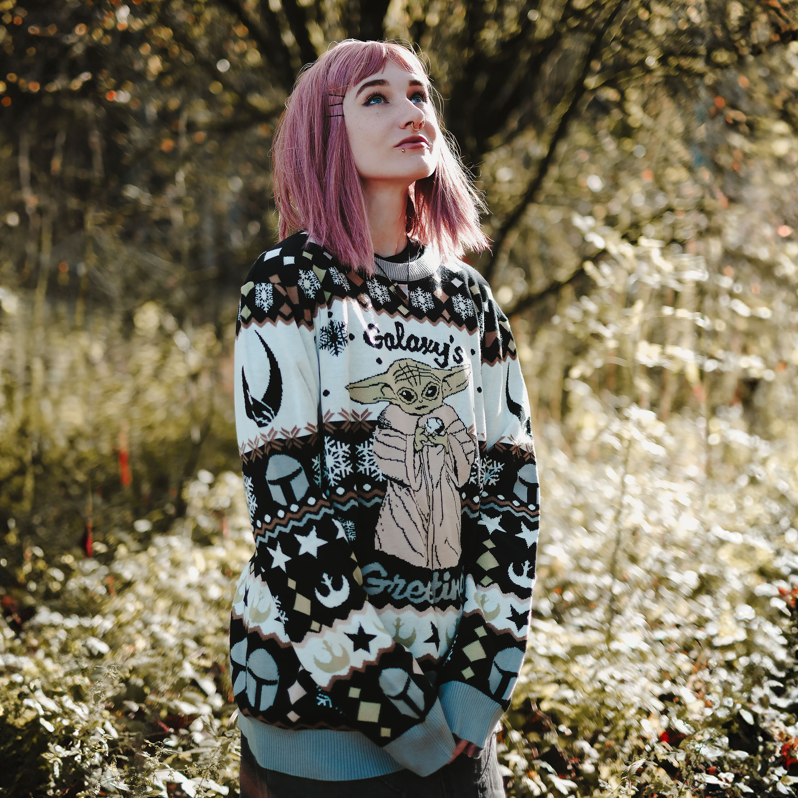 Jersey de punto Grogu Galaxy's Greetings - Star Wars The Mandalorian