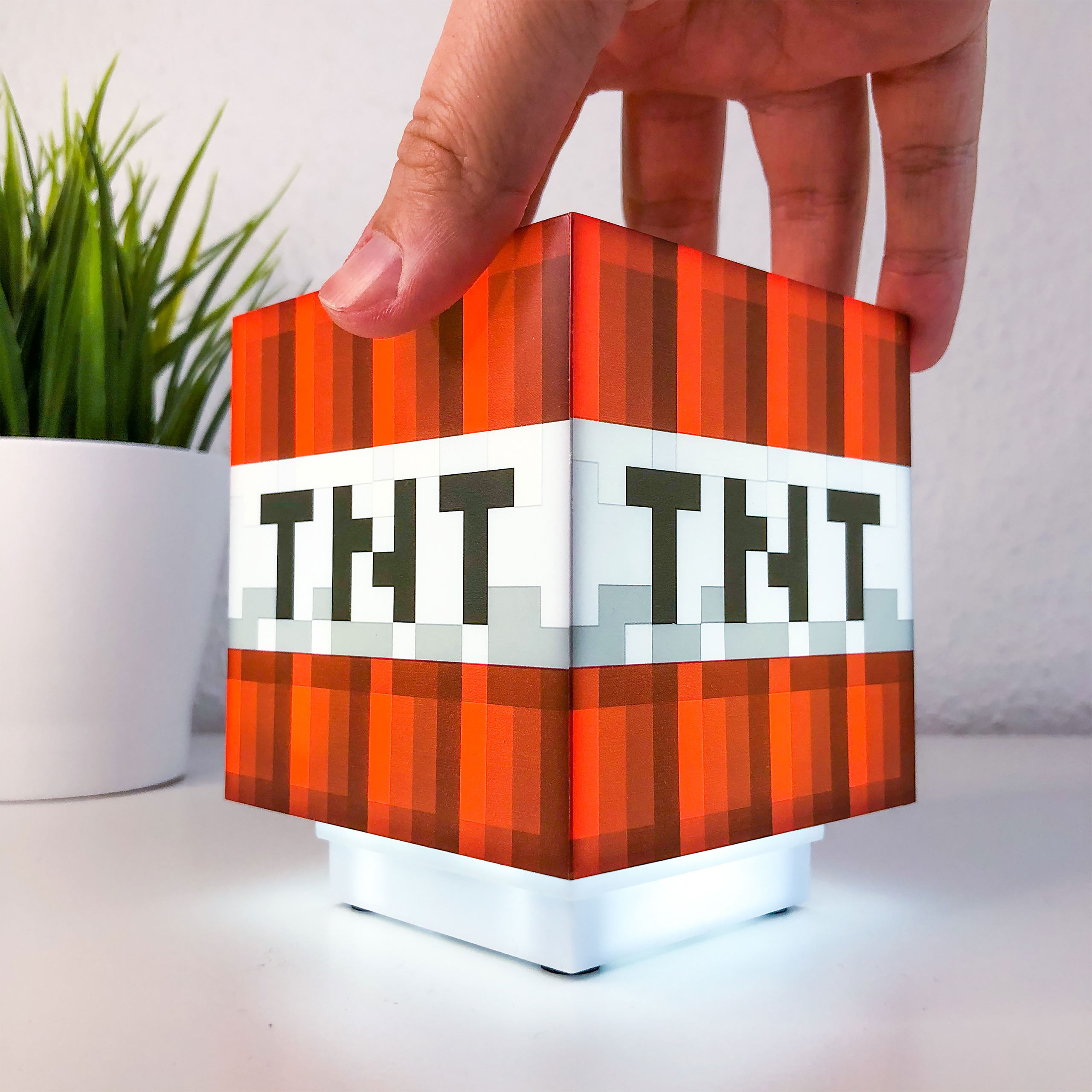 Minecraft - Lampe de table Bloc TNT avec son
