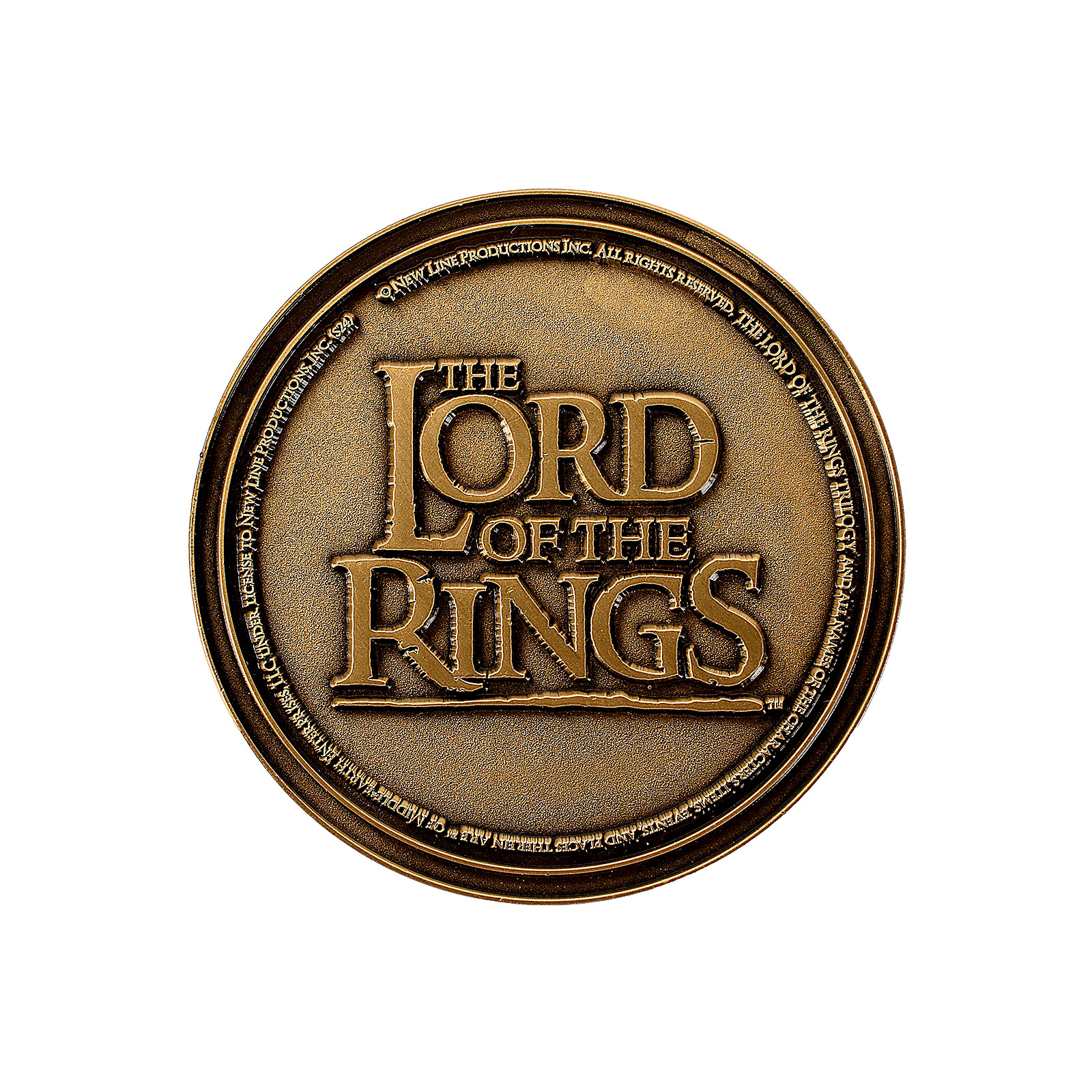 Lord of the Rings - Middle Earth Map Collector's Coin Limited Edition