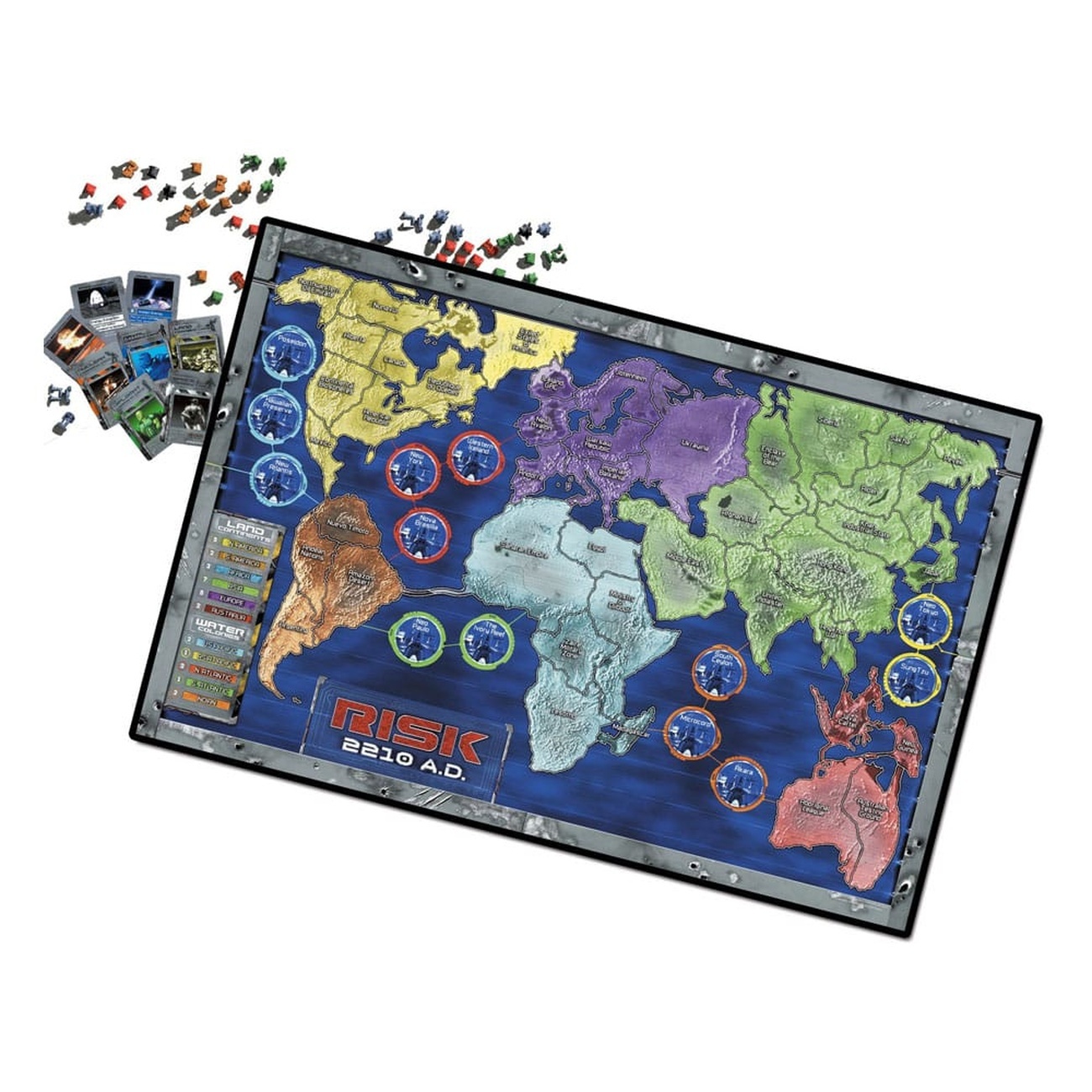 Juego de mesa Avalon Hill Risk 2210 A.D. *Versión en inglés*