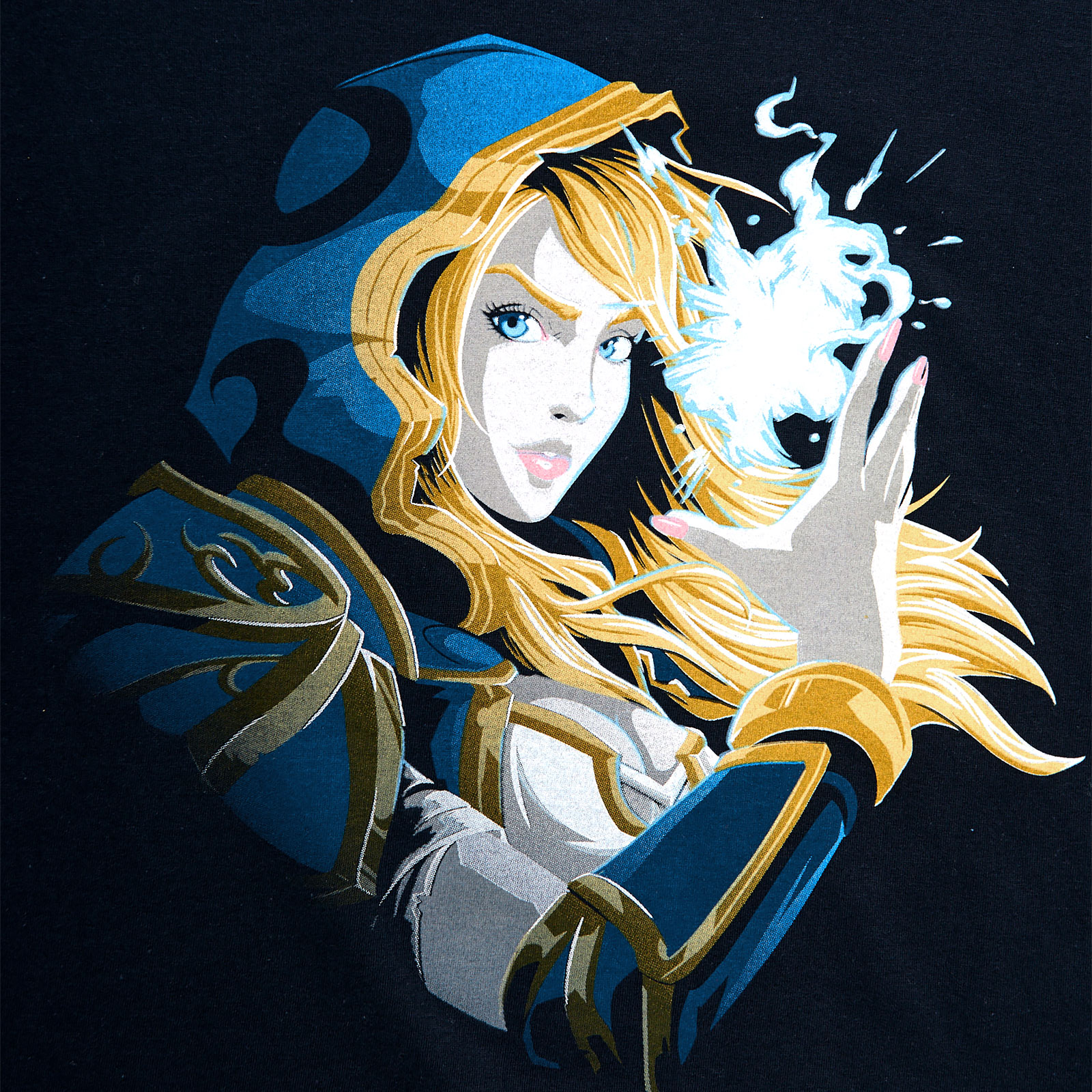 World of Warcraft - T-shirt bleu Jaina Portvaillant