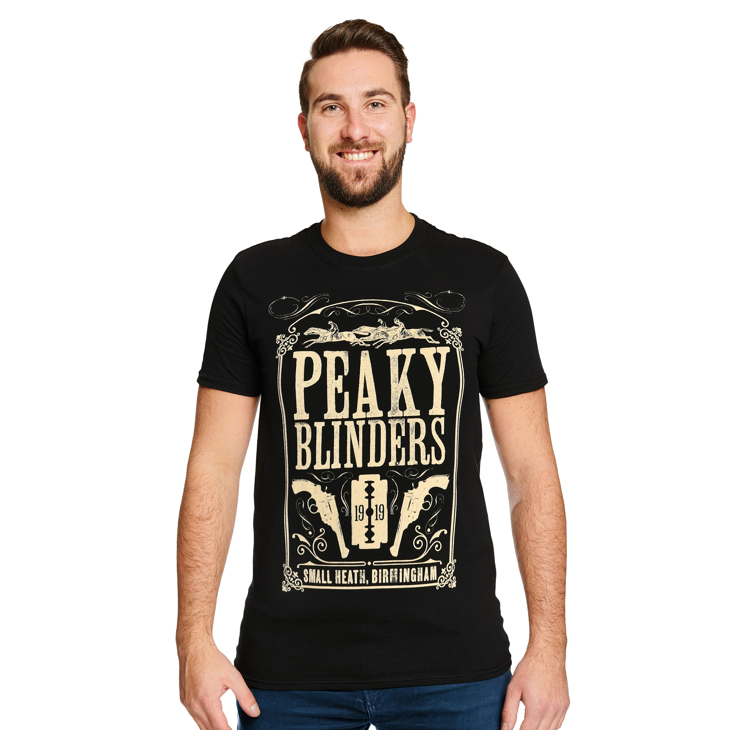 Peaky Blinders - Soundtrack T-Shirt schwarz