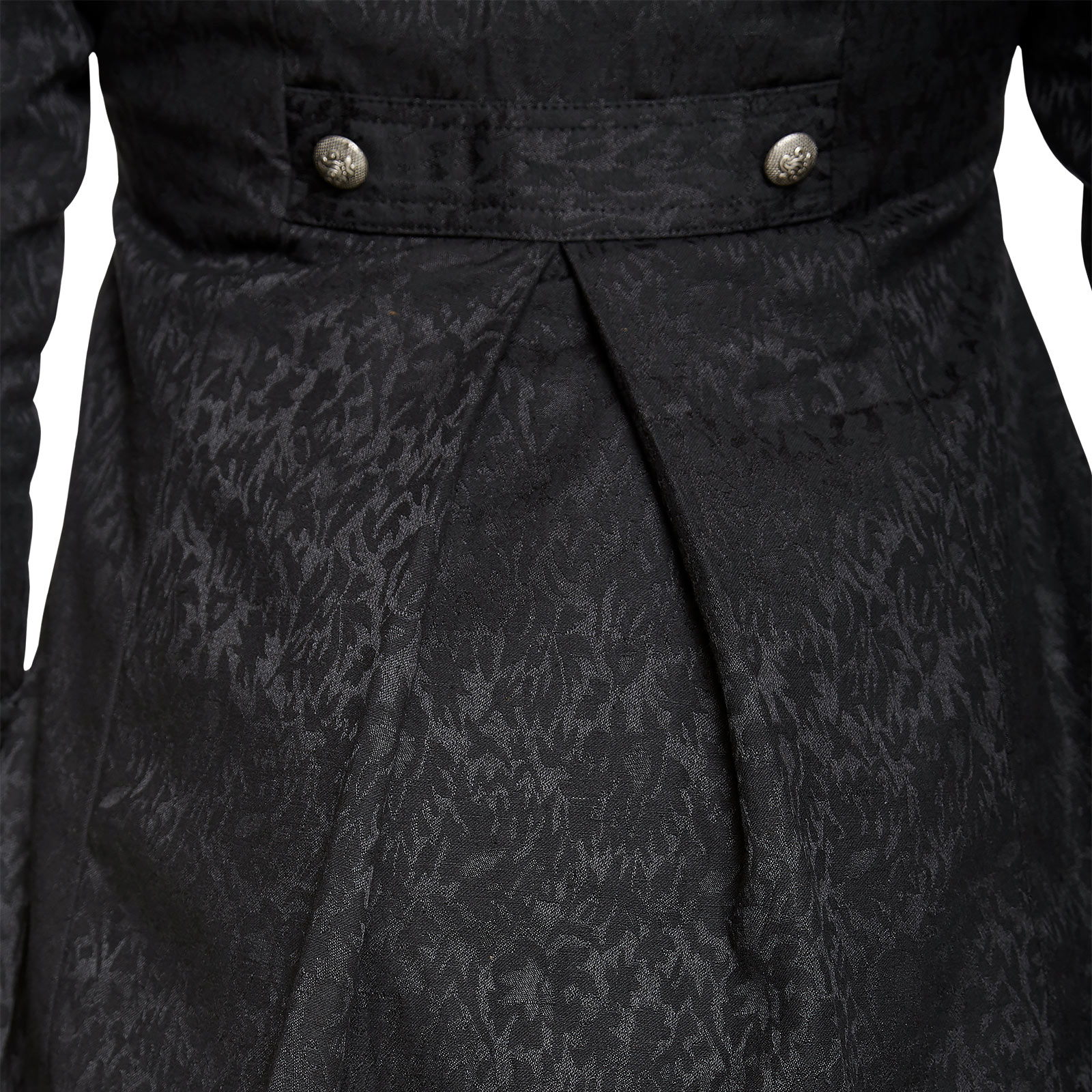 Brocade frock coat black