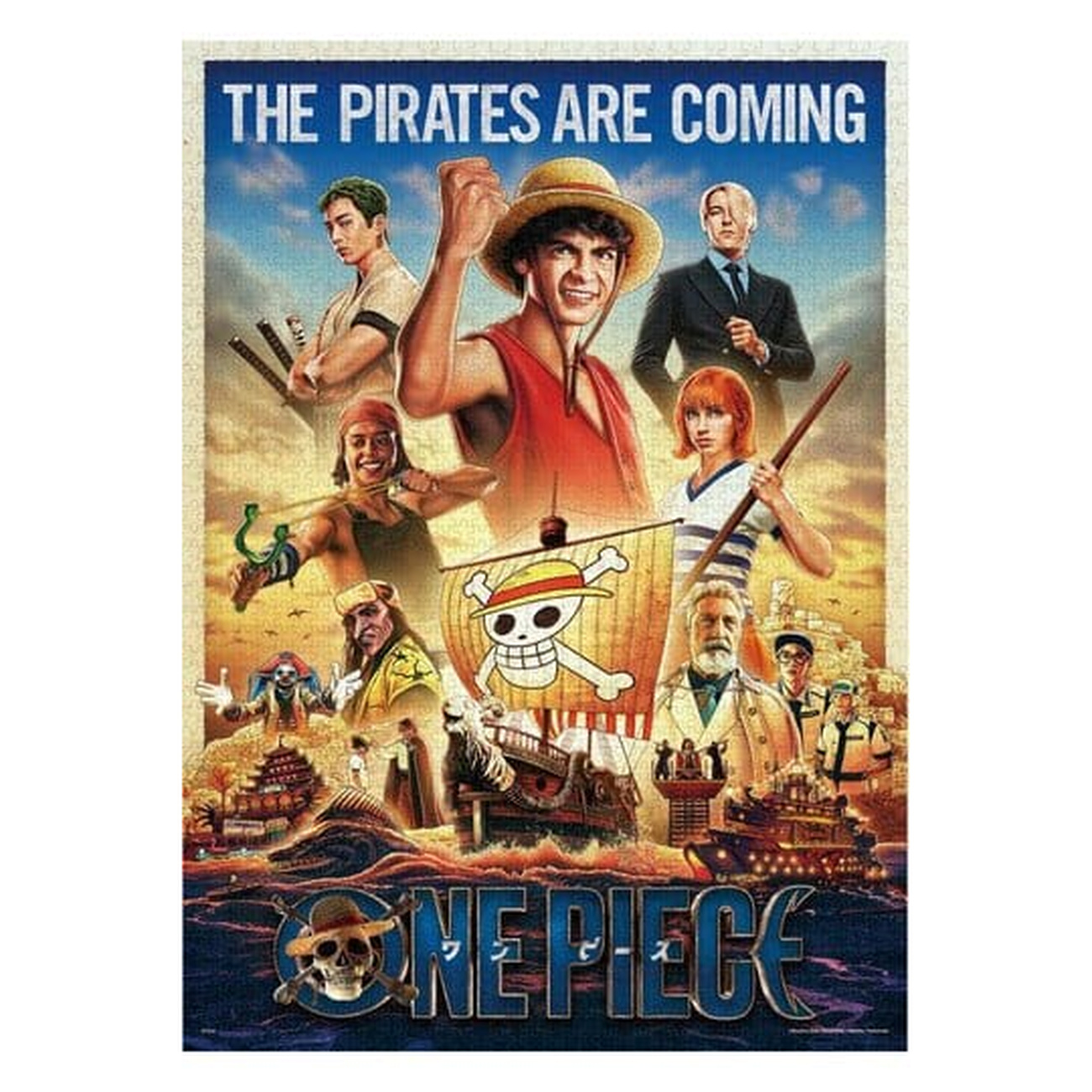 One Piece Puzzle 2000 Teile The Pirates Are Coming