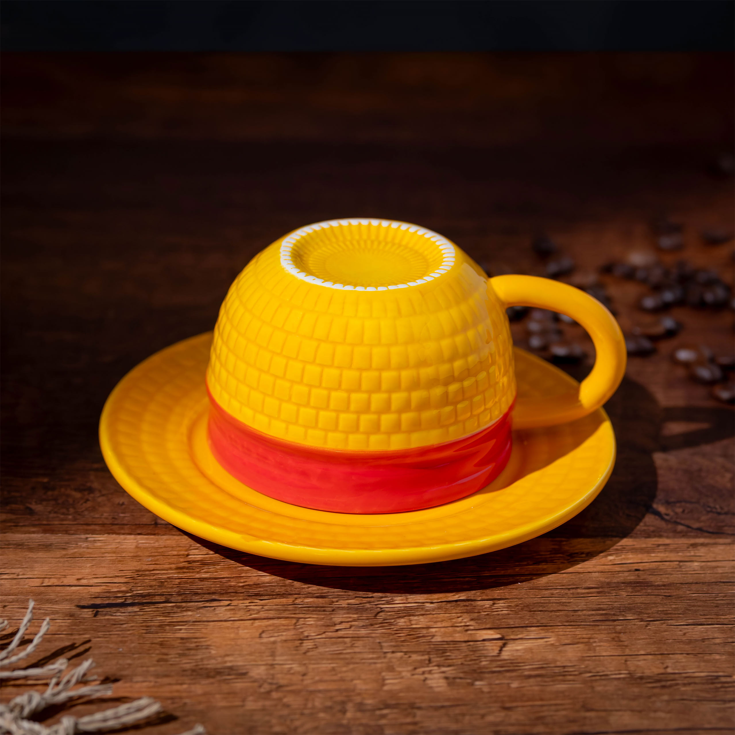 Tasse Chapeau de Paille Luffy avec Soucoupe - One Piece