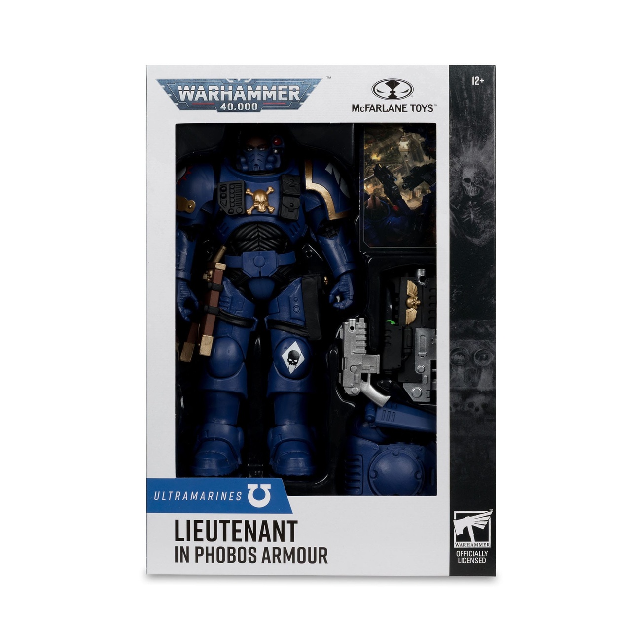 Warhammer 40k - Lieutenant in Phobos Armor (Ultramarines) Actionfigur 18cm