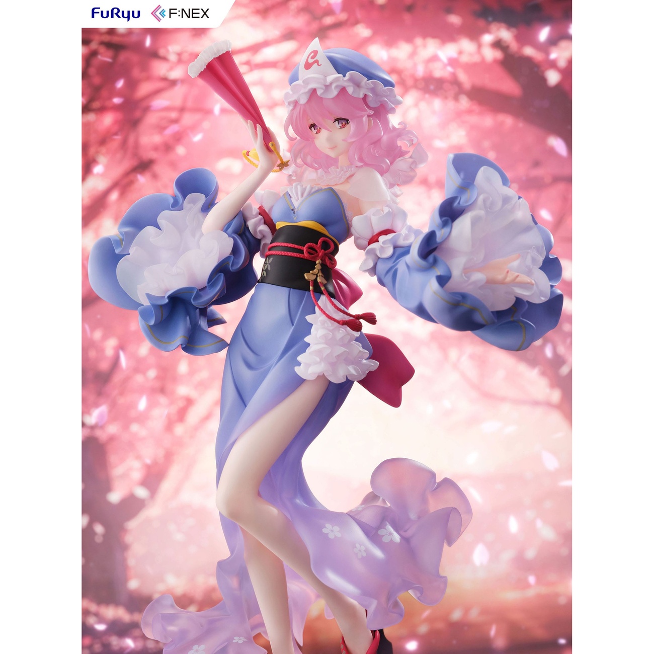 Touhou Project Statue 1/6 Yuyuko Saigyouji illustratie door Ideolo 30 cm
