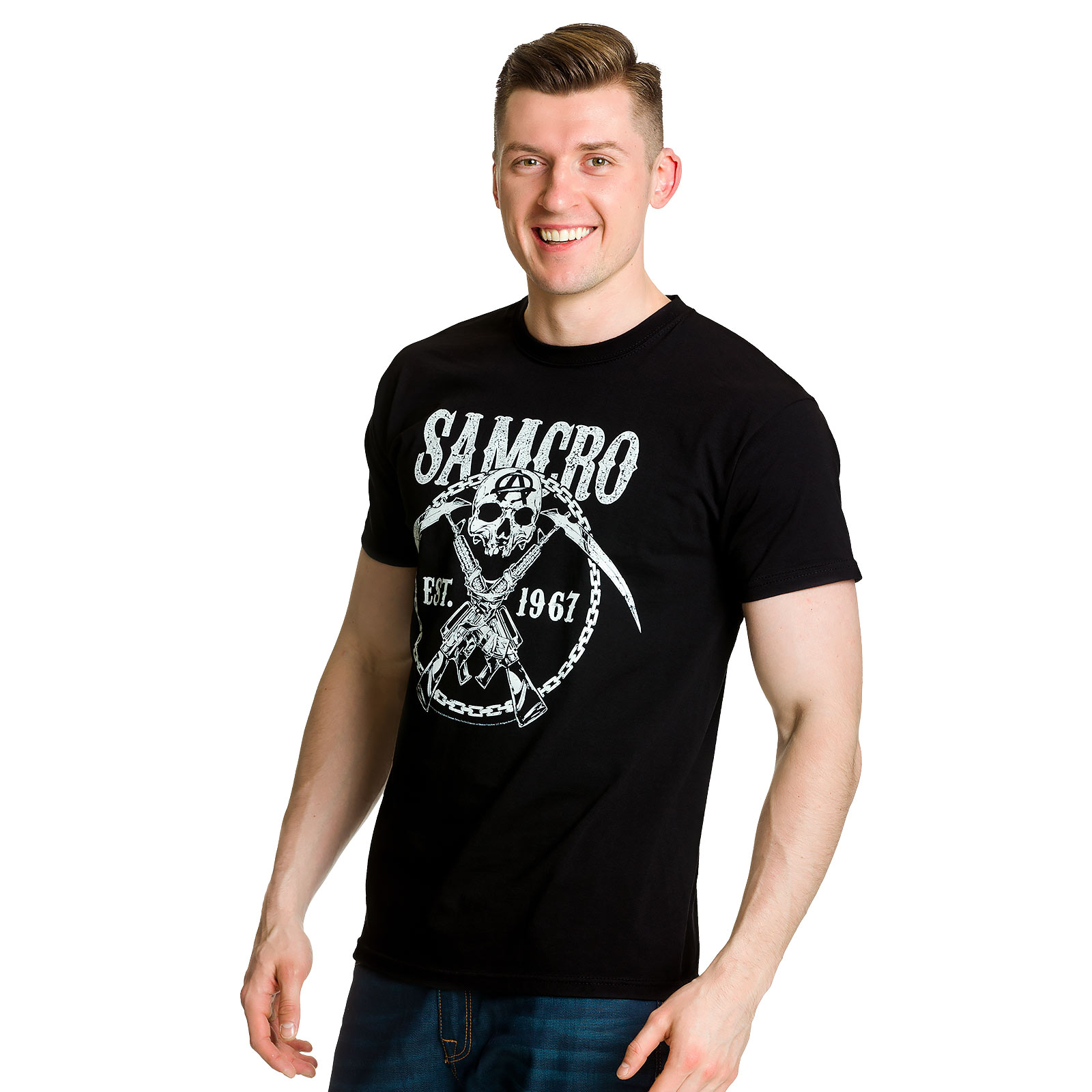 Sons of Anarchy - Samcro T-Shirt schwarz