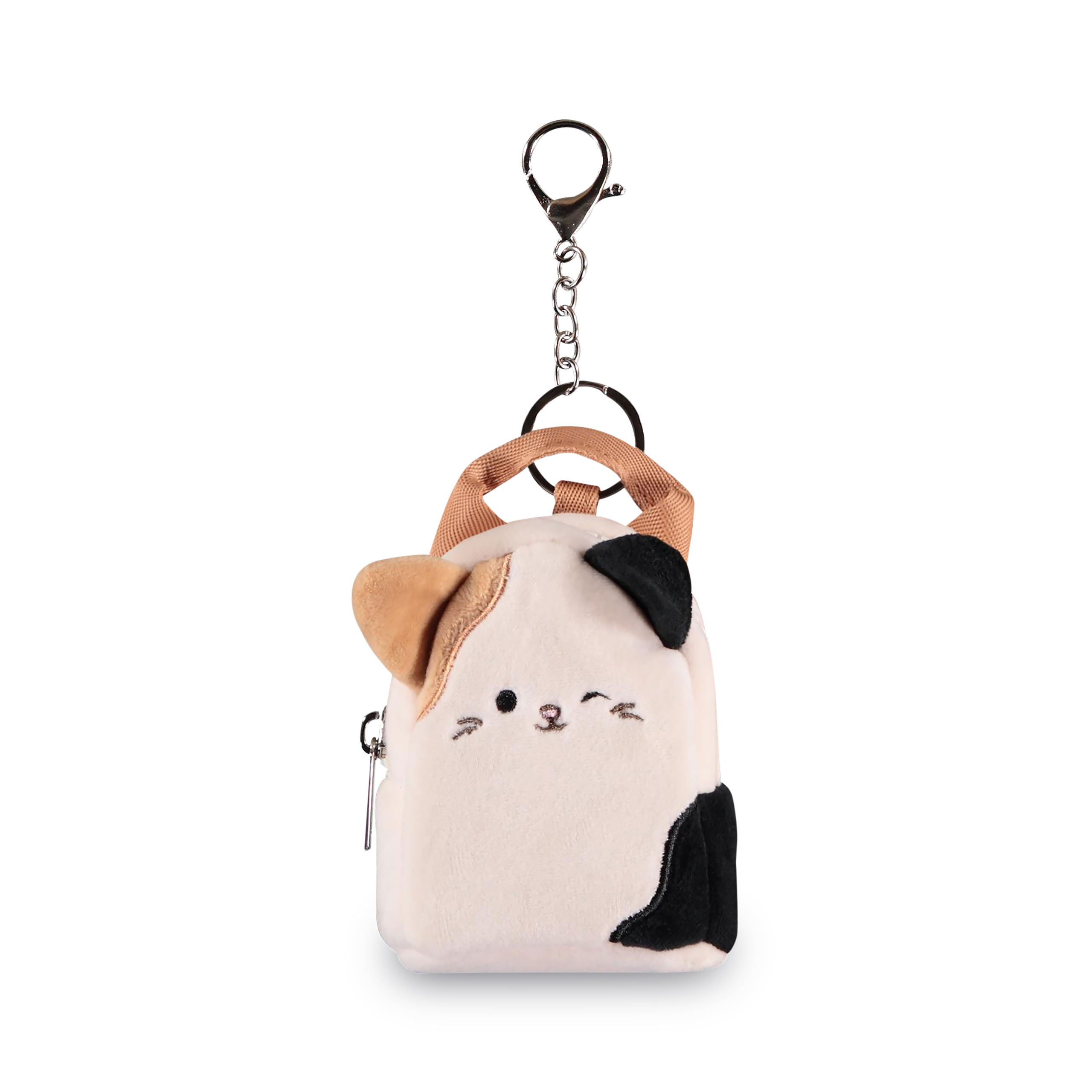 Squishmallows - Porte-clés en peluche sac à dos Cameron