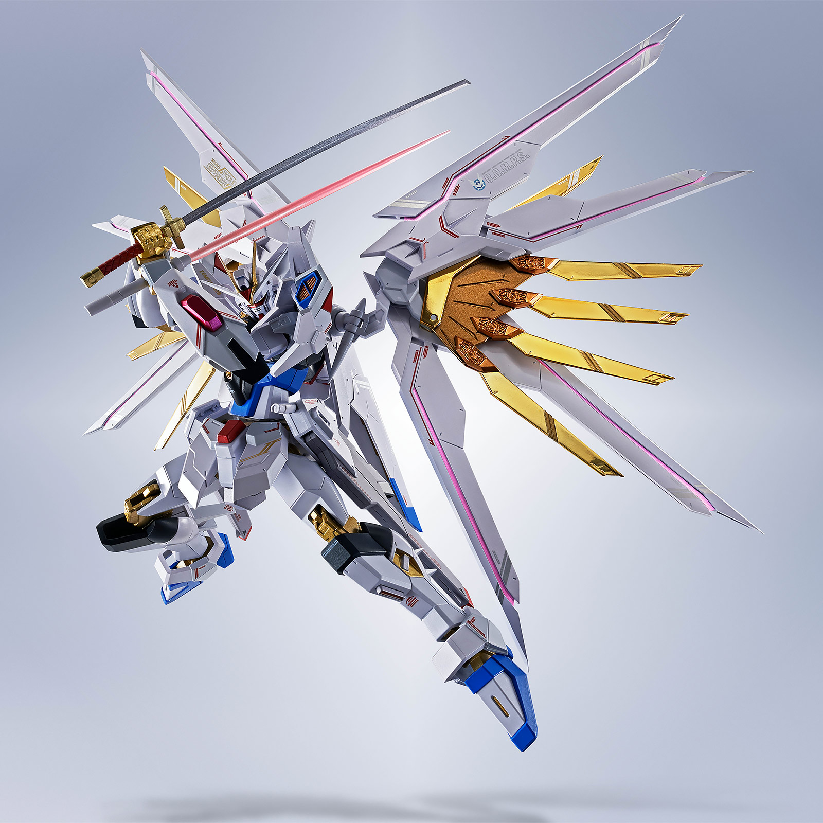 Metal Robot - Proud Defender en set met effectonderdelen Actiefiguur